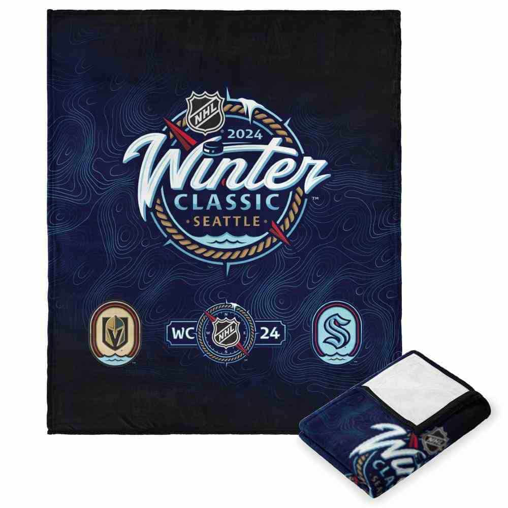 NHL Winter Classic Classic Compas Silk Touch Throw Blanket 50x60 Inches