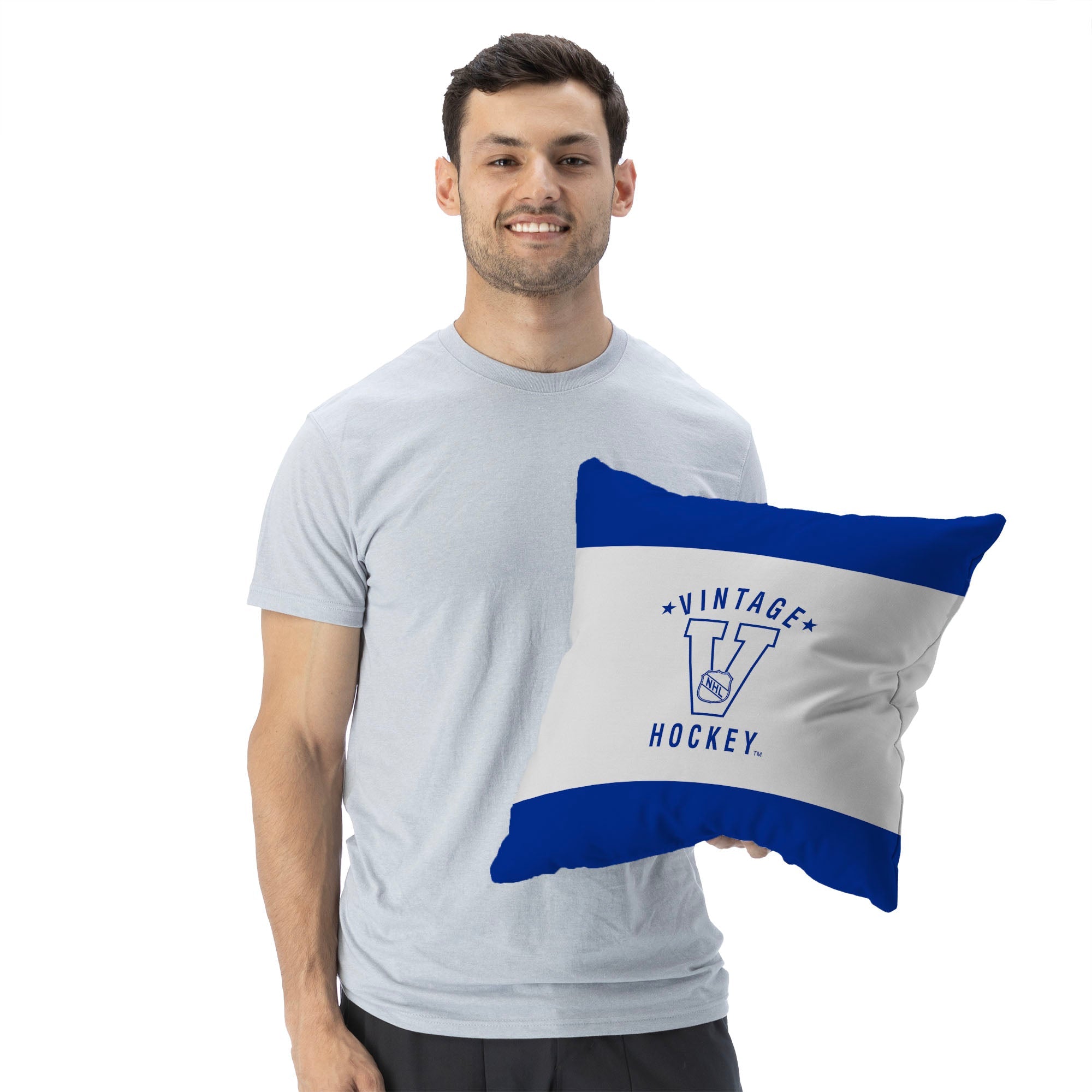 New York Americans NHL Vintage Logo Throw Pillow 18X18