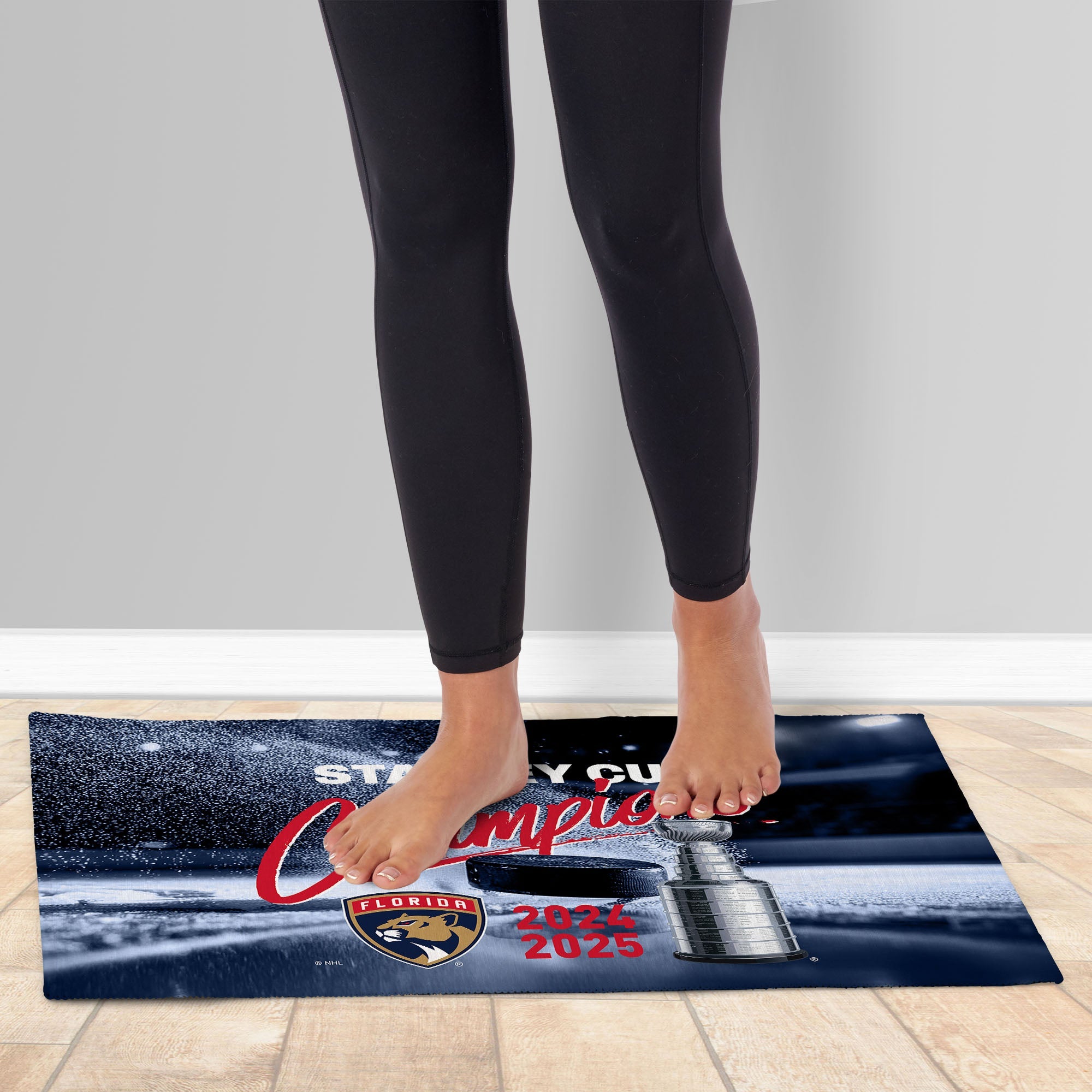 Florida Panthers NHL Champion Washable Rug 20¡Á32 inches