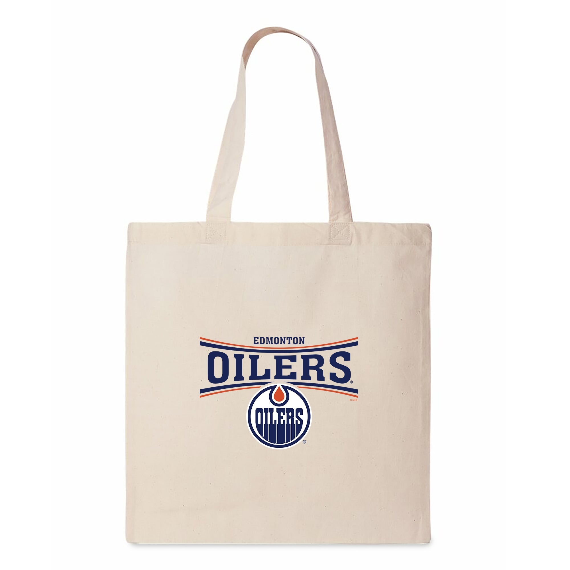 Edmonton Oilers NHL Prevail Tote Bag