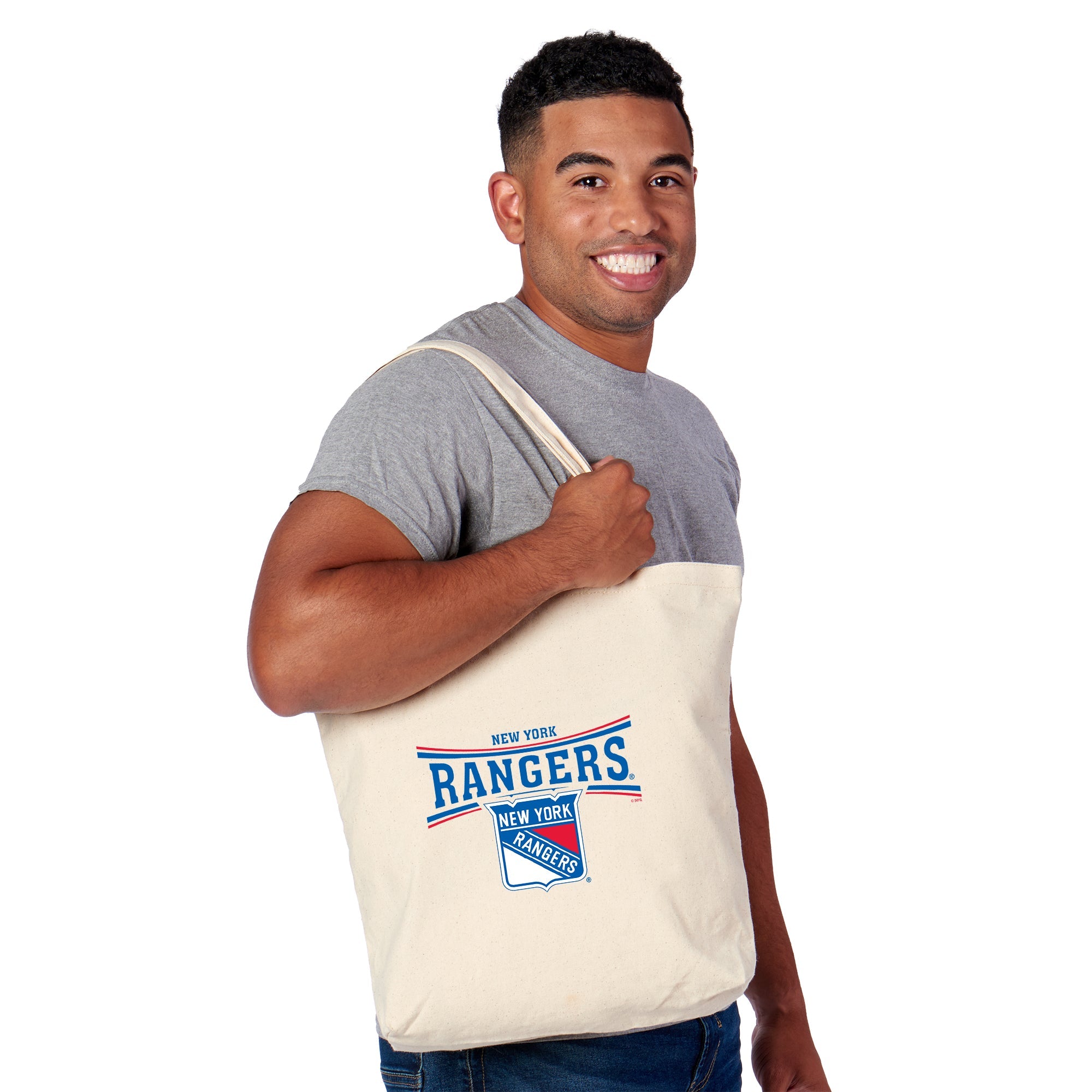 New York Rangers NHL Prevail Tote Bag