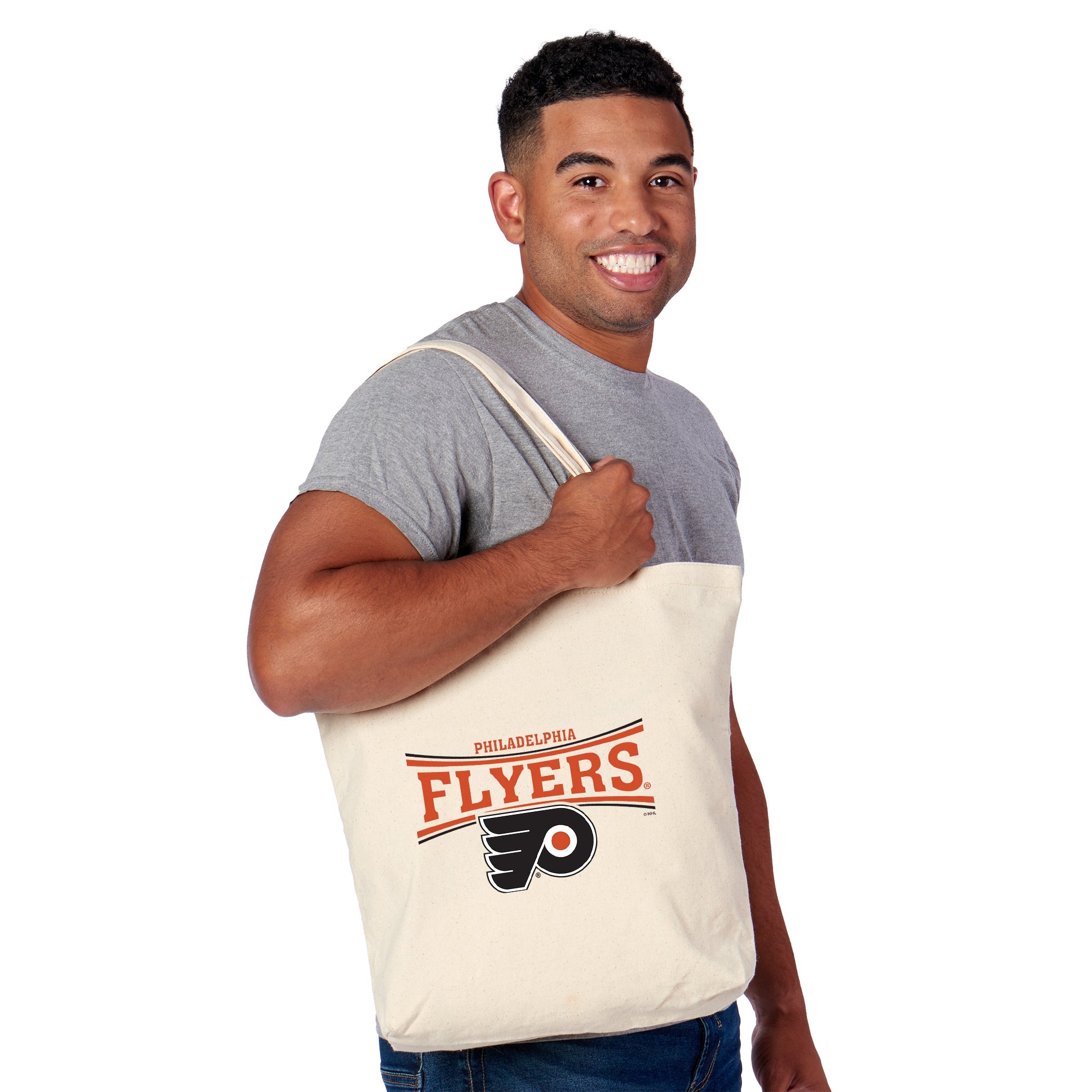 Philadelphia Flyers NHL Prevail Tote Bag