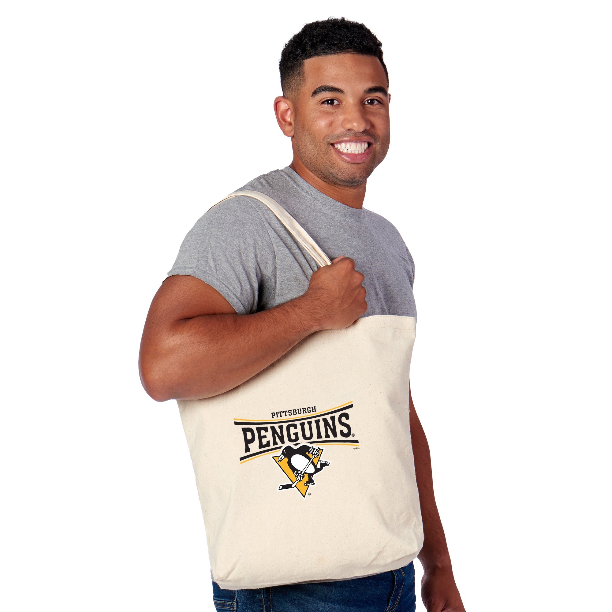 Pittsburgh Penguins NHL Prevail Tote Bag
