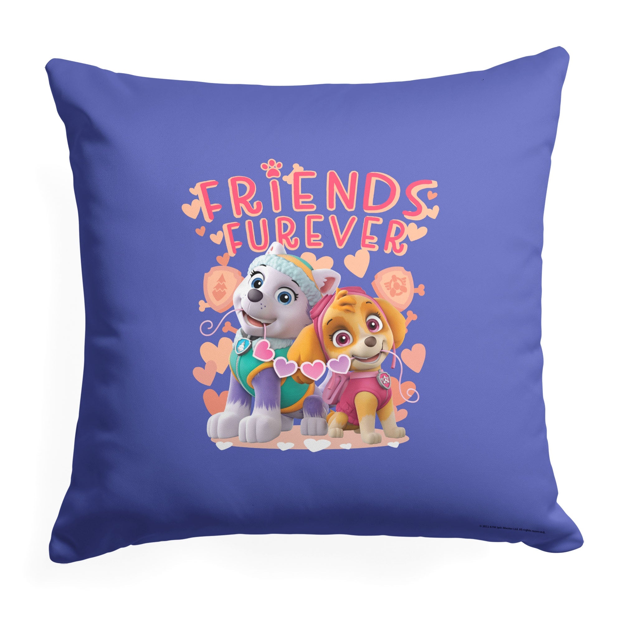 Nickelodeon Paw Patrol Friends Furever Throw Pillow 18x18 Inches