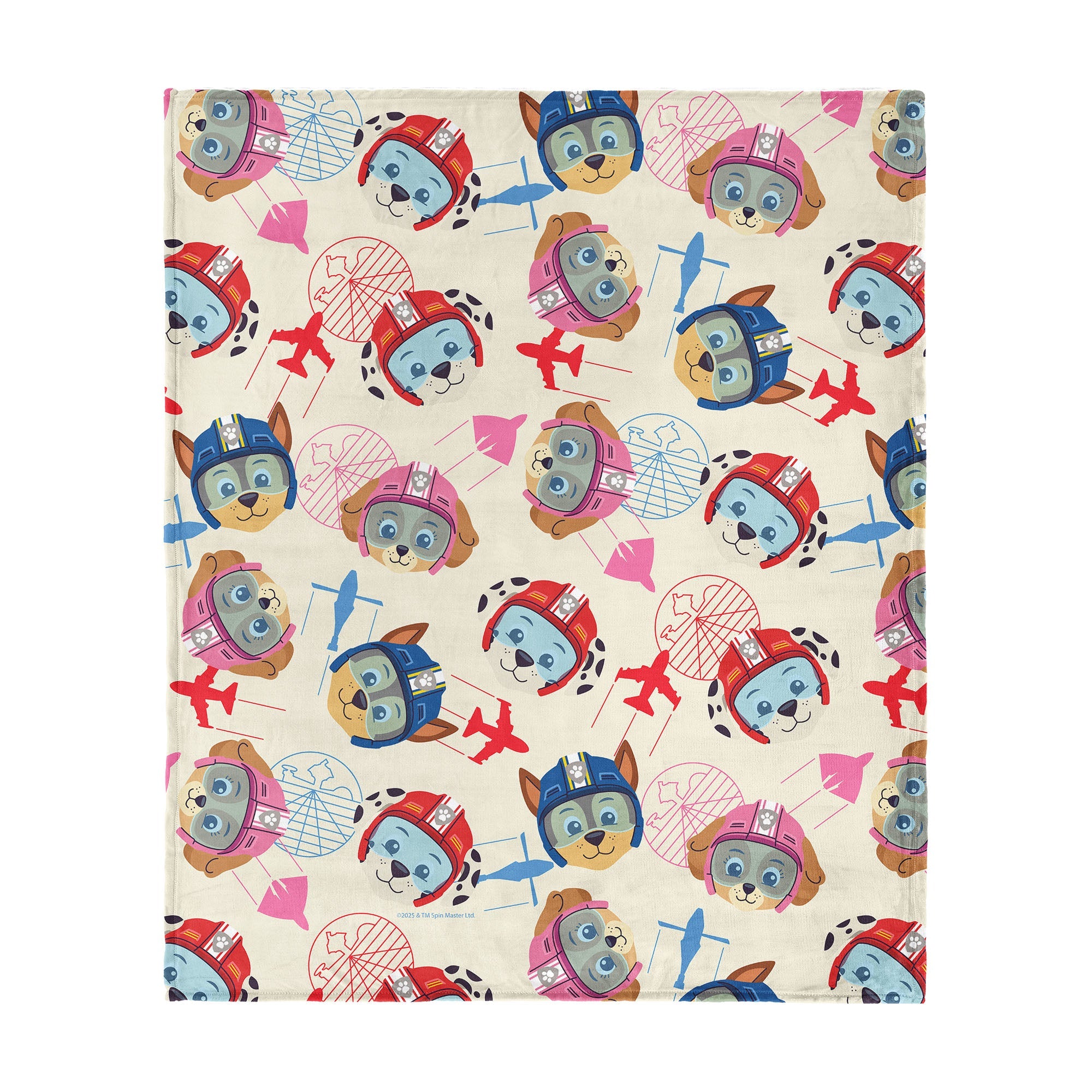 Paw Patrol Air Rescue Pattern Silk Touch Throw Blanket 40 x 50 inches