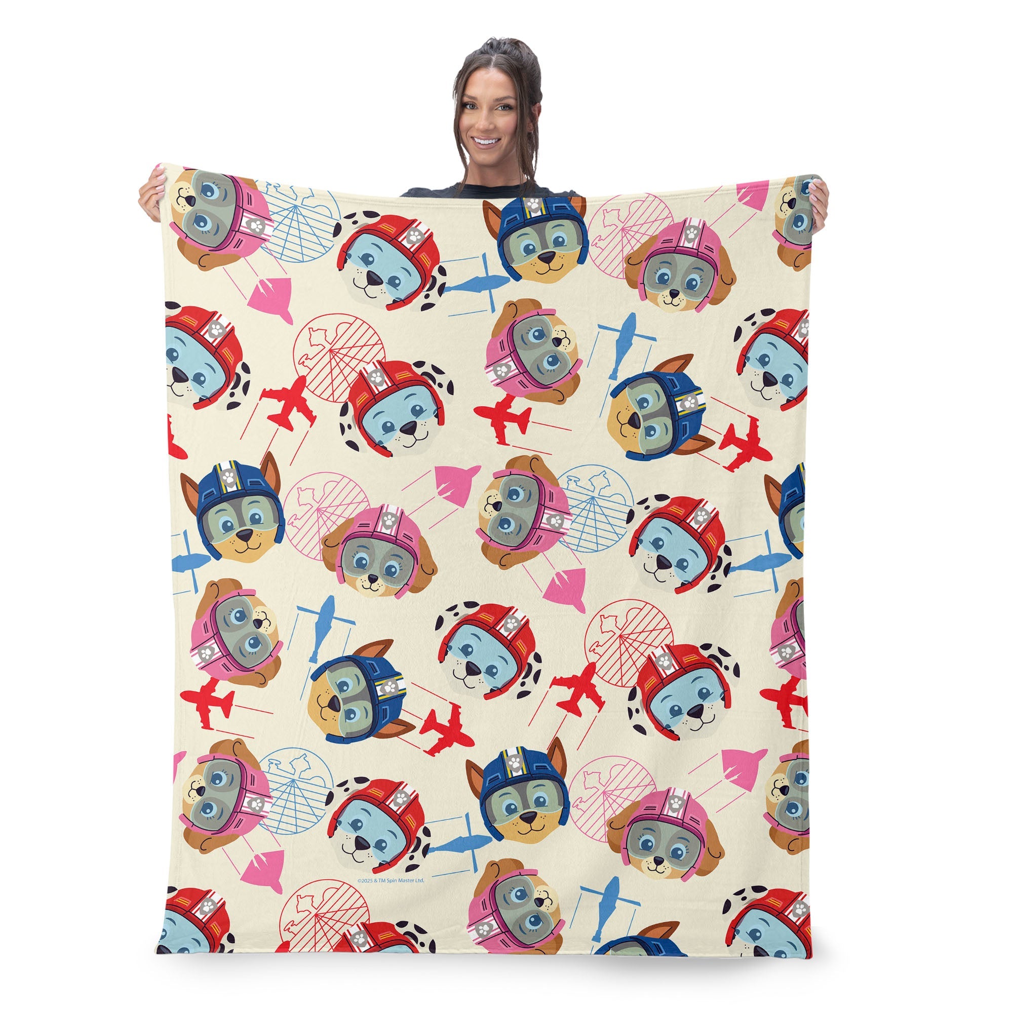 Paw Patrol Air Rescue Pattern Silk Touch Throw Blanket 40 x 50 inches