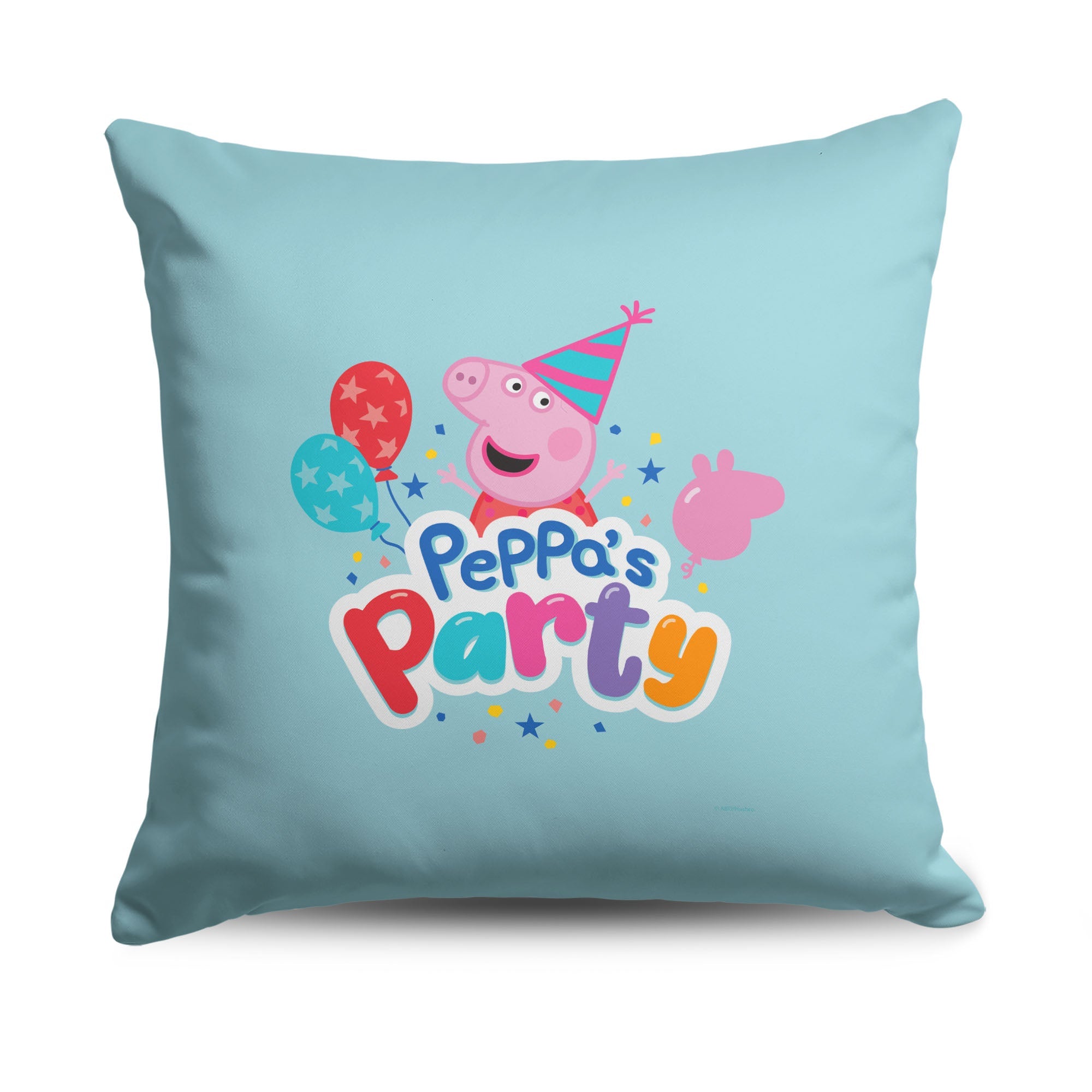 Hasbro Peppa Pig Peppa¡¯s Party Throw Pillow 18X18 Inches