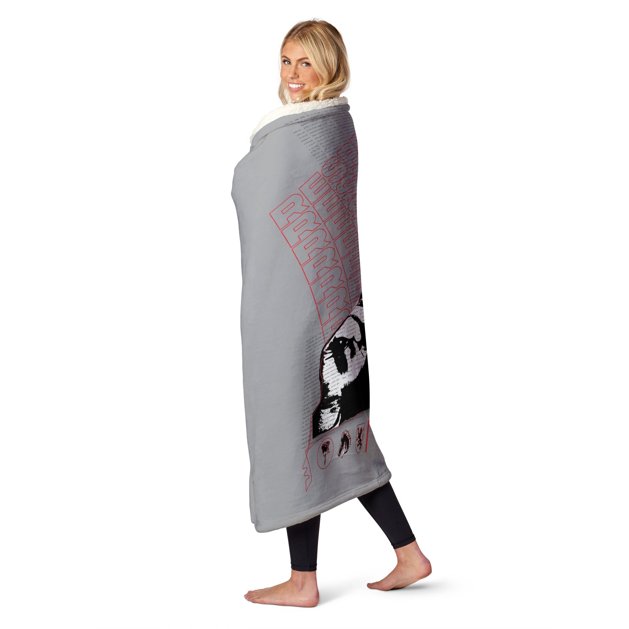 Paramount The Godfather Respect The Don Silk Touch Sherpa Throw Blanket 50x60 Inches