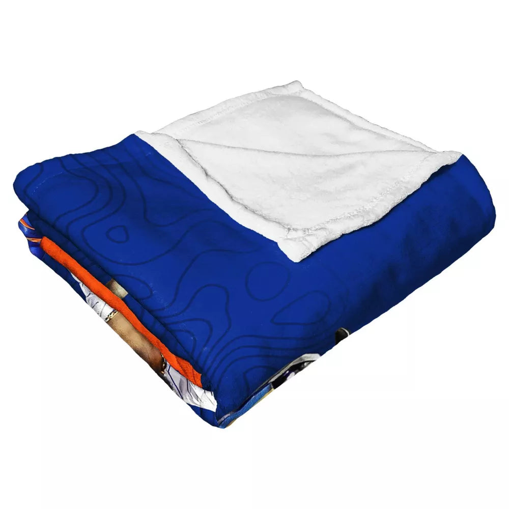 MLB New York Mets Francisco Lindor Silk Touch Throw Blanket 50x60 Inches