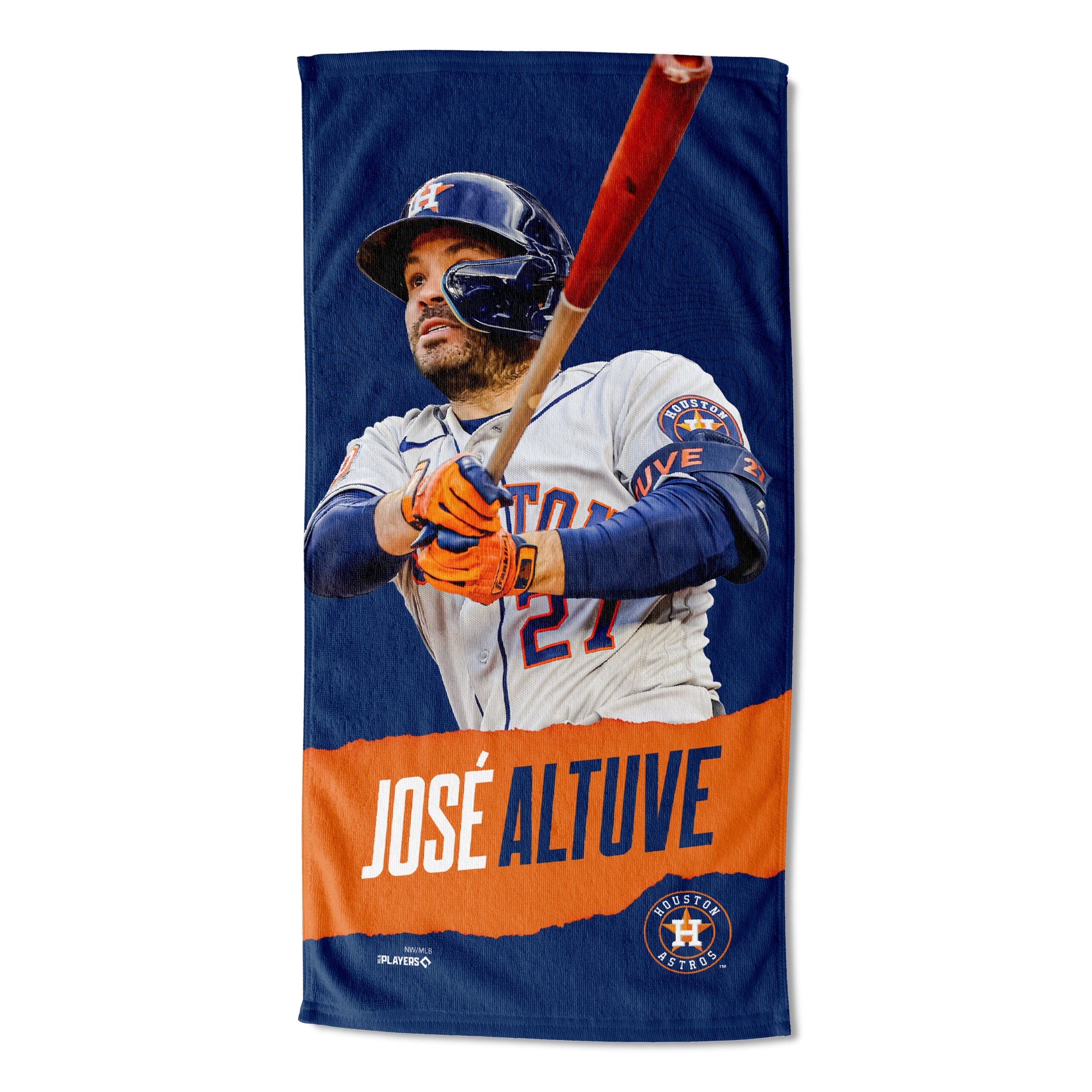 MLB Houston Astros Jose Altuve Beach Towel 30x60 Inches