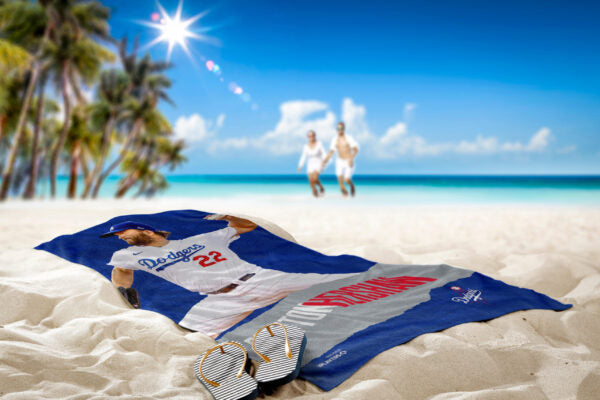 MLB Los Angeles Dodgers Clayton Kershaw Beach Towel 30¡Á60 Inches