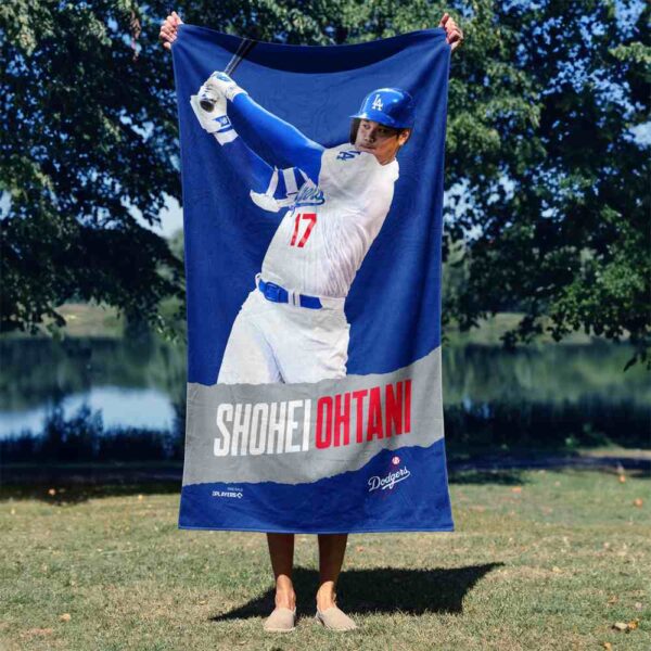 MLB Los Angeles Dodgers Shohei Ohtani Beach Towel 30¡Á60 Inches