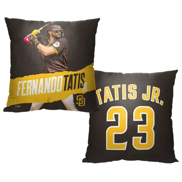 MLB San Diego Padres Fernando Tatis Jr. Throw Pillow 18¡Á18 Inches