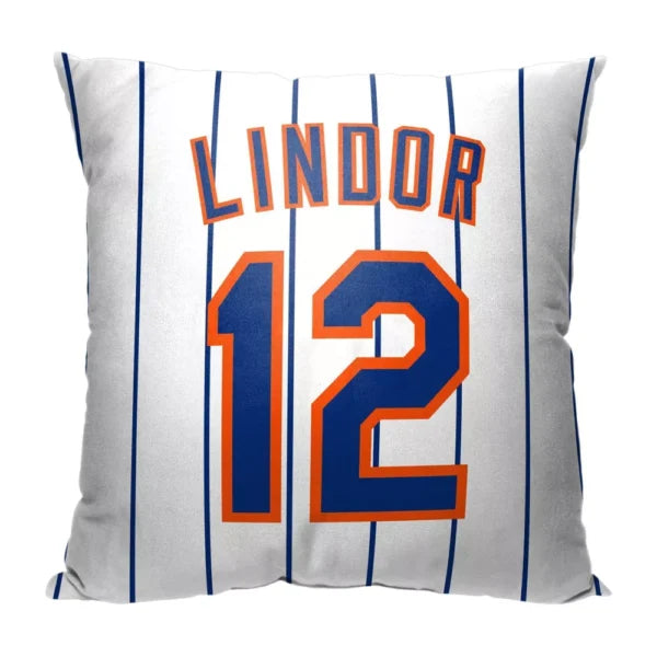 MLB New York Mets Francisco Lindor Throw Pillow 18¡Á18 Inches