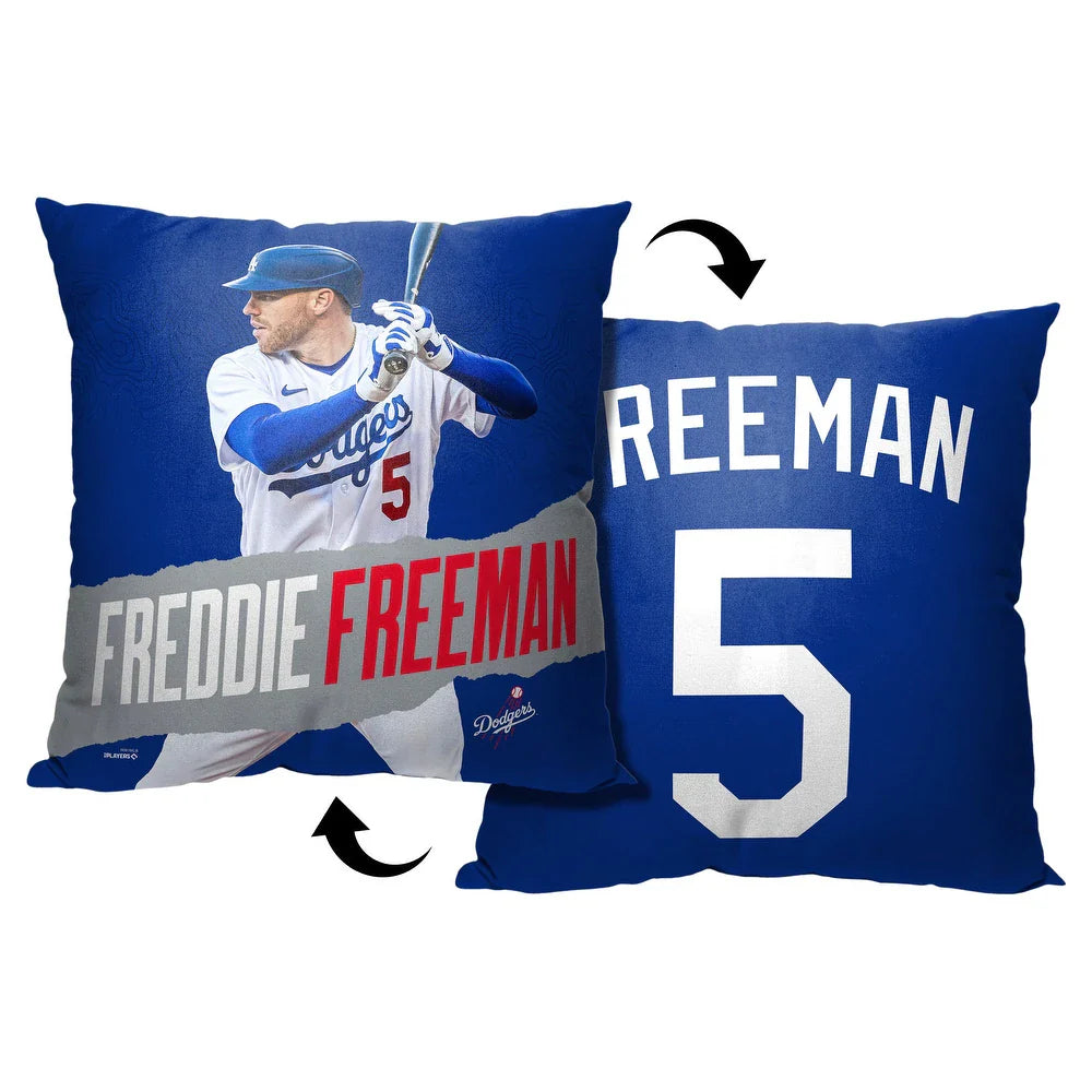 MLB Los Angeles Dodgers Freddie Freeman Throw Pillow 18¡Á18 Inches