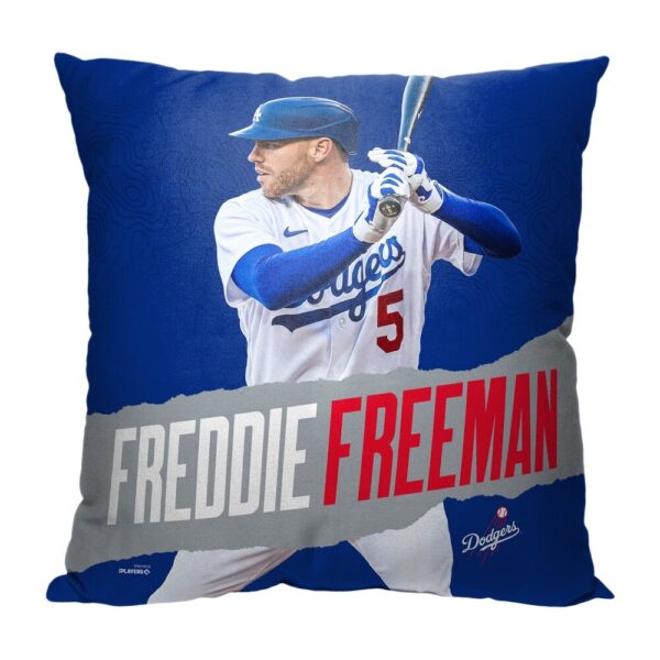 MLB Los Angeles Dodgers Freddie Freeman Throw Pillow 18¡Á18 Inches
