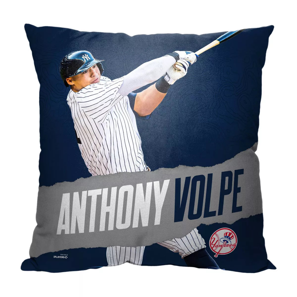 MLB New York Yankees Anthony Volpe Throw Pillow 18¡Á18 Inches