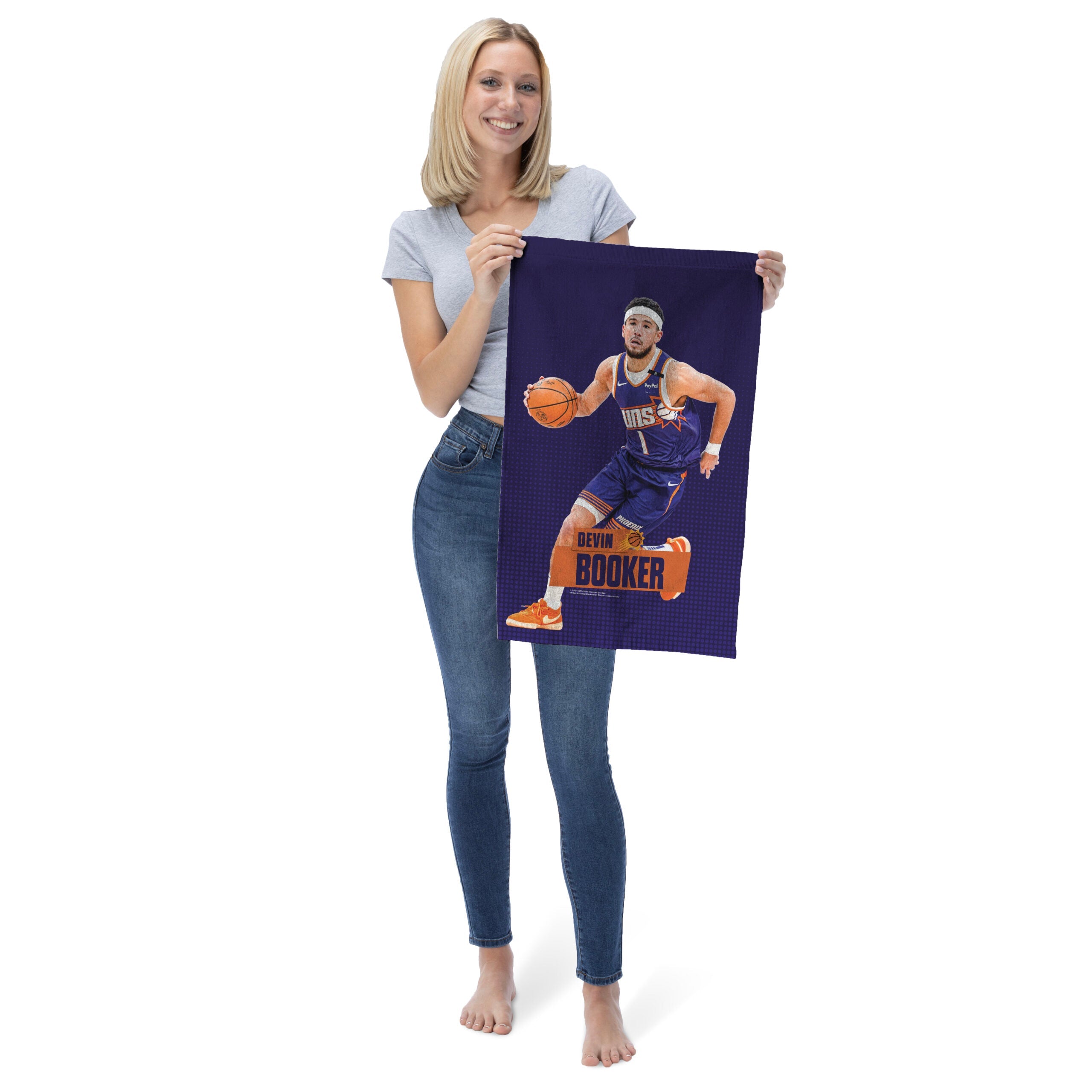 NBA Phoenix Suns Devin Booker Fan Towel 16x25 inches
