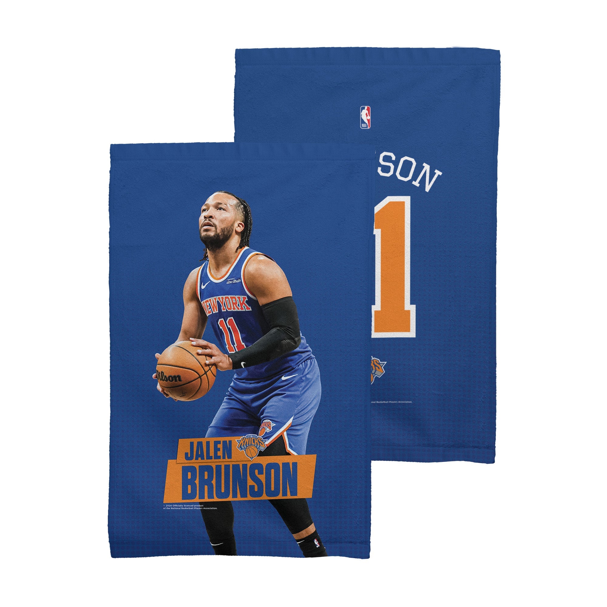 NBA New York Knicks Jalen Brunson Fan Towel 16x25 inches