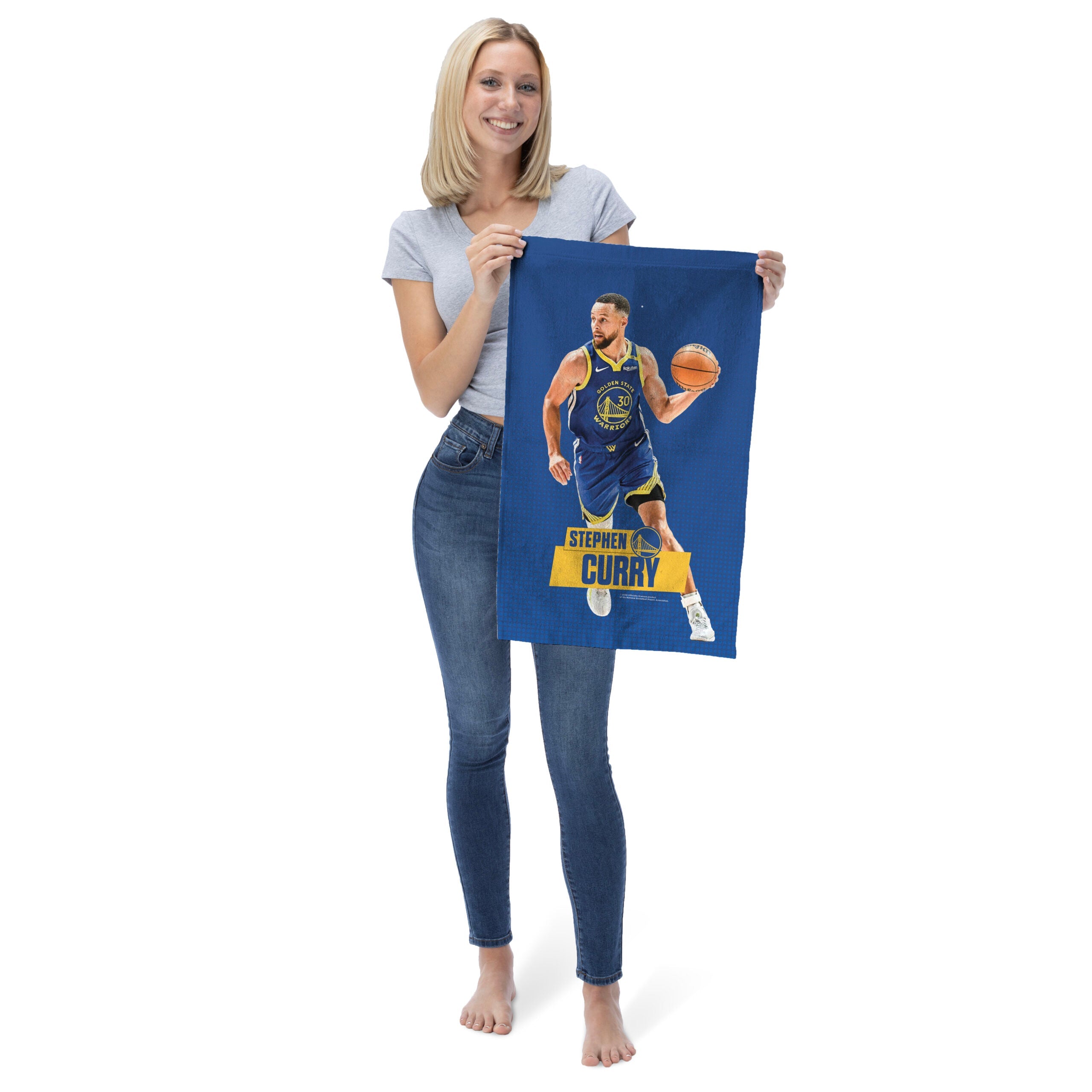 NBA Golden State Warriors Stephen Curry Fan Towel 16x25 inches