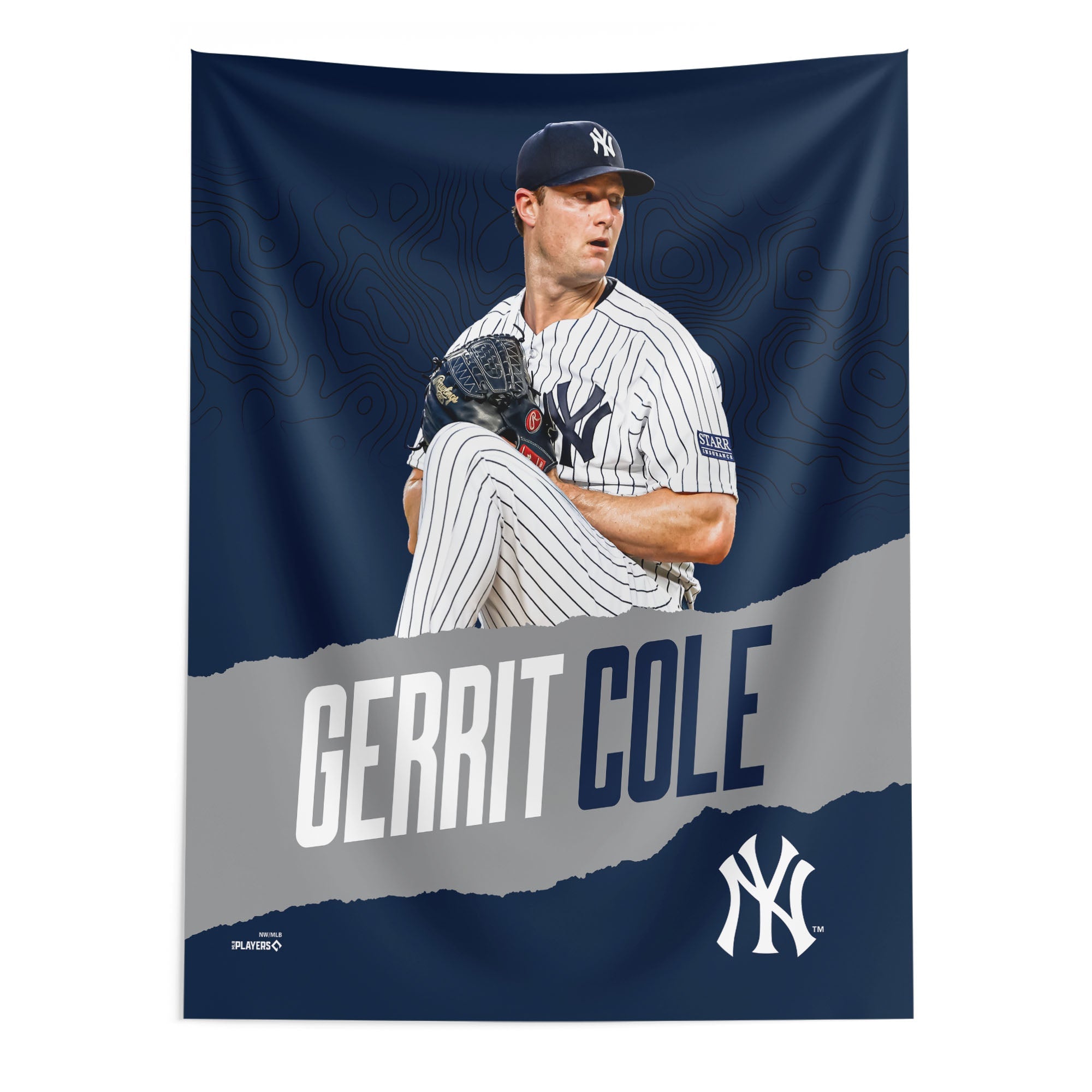 New York Yankees MLB Gerrit Cole Yankees Wall Hanging 50x60 Inches
