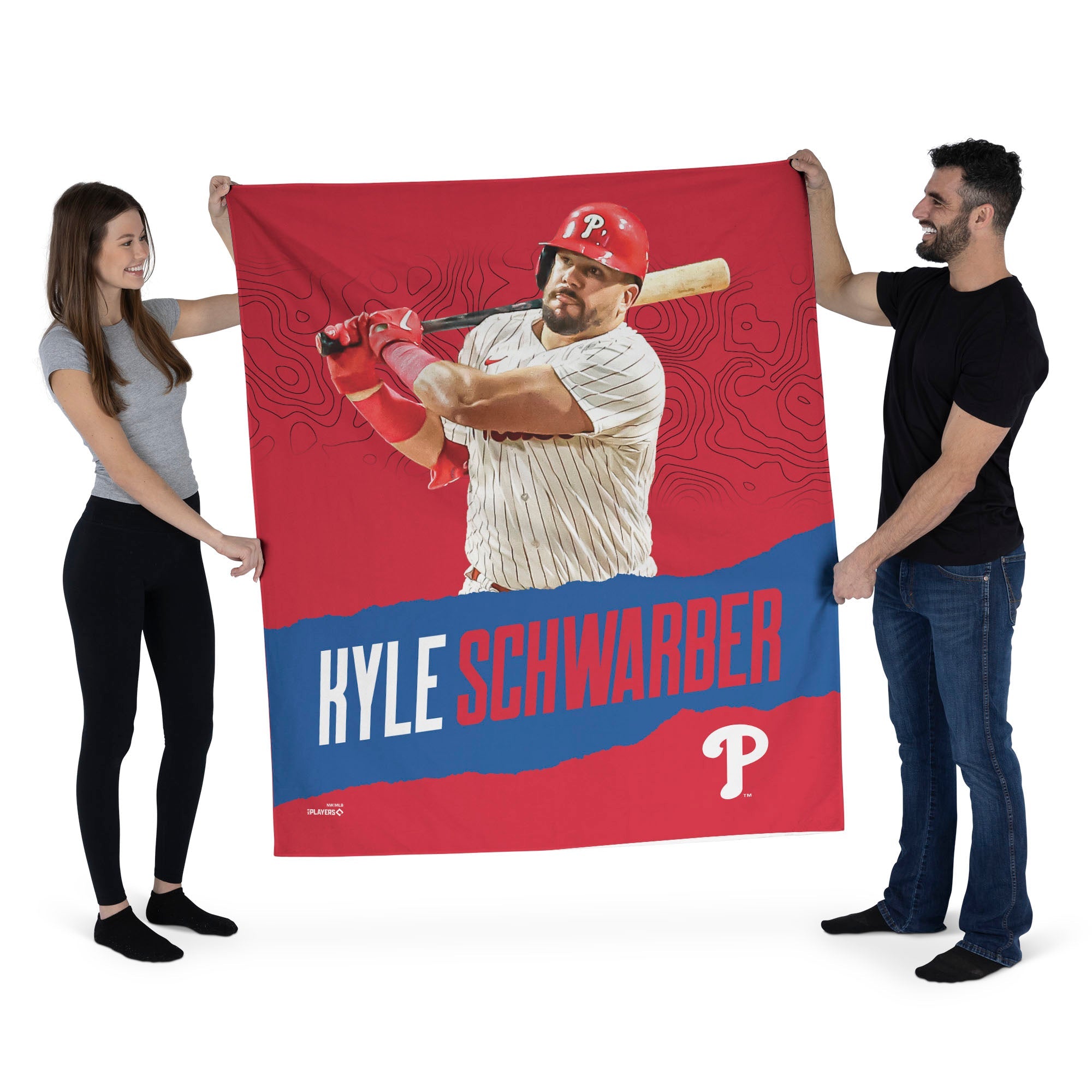 Philadelphia Phillies MLB Kyle Schwarber Phillies Wall Hanging 50x60 Inches