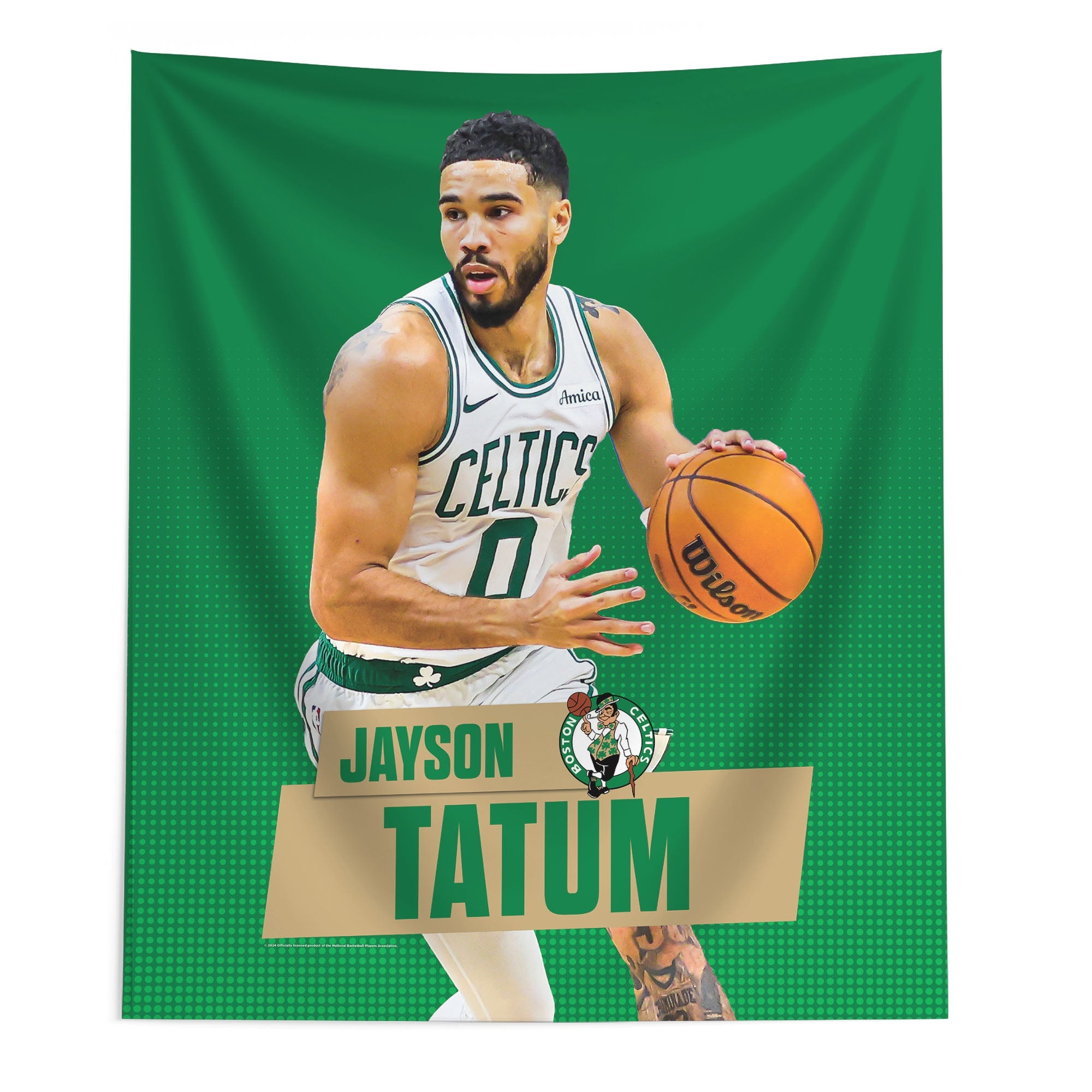 Boston Celtics Jayson Tatum NBA Wall Hanging 50X60 Inches