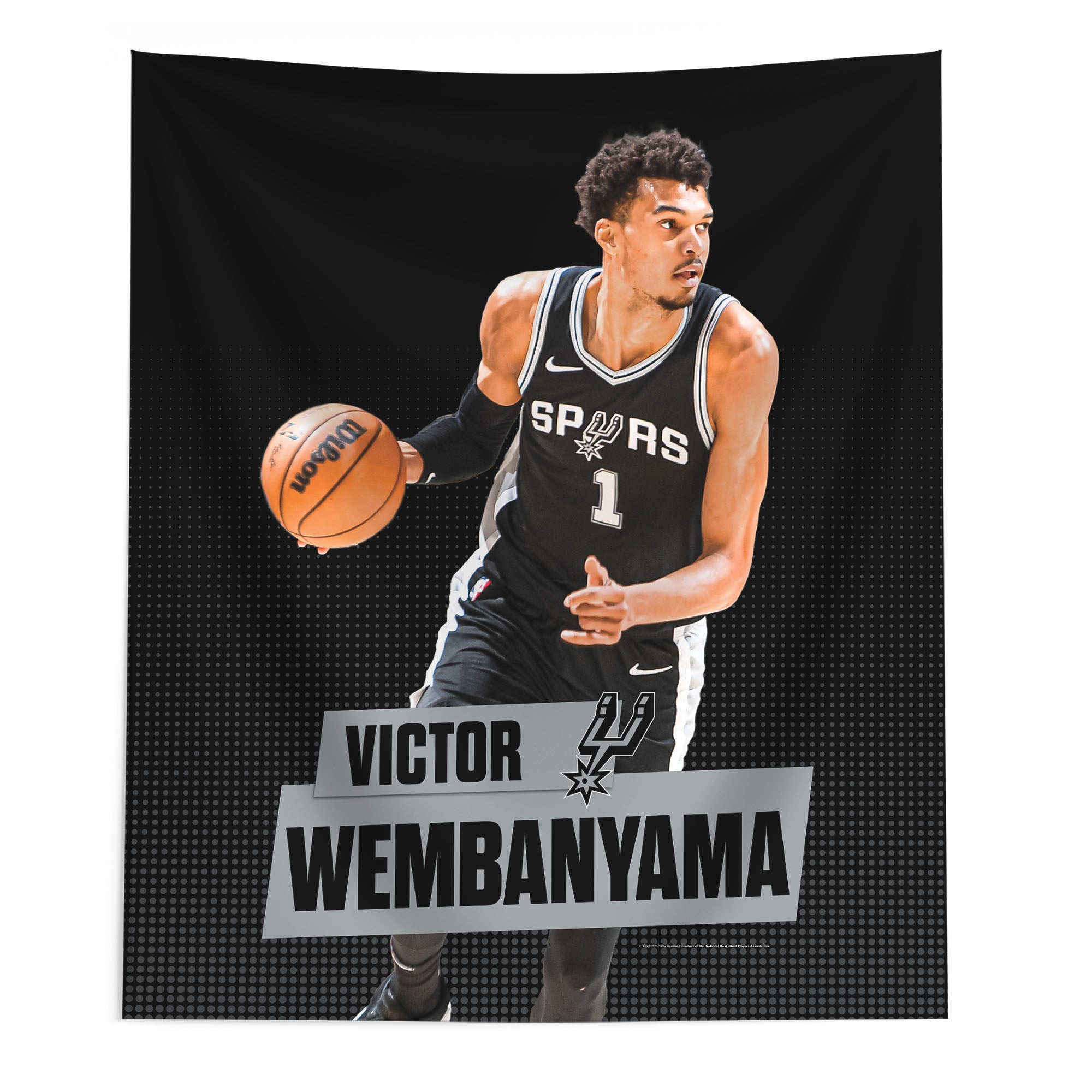 San Antonio Spurs Victor?Wembanyama NBA Wall Hanging 50X60 Inches