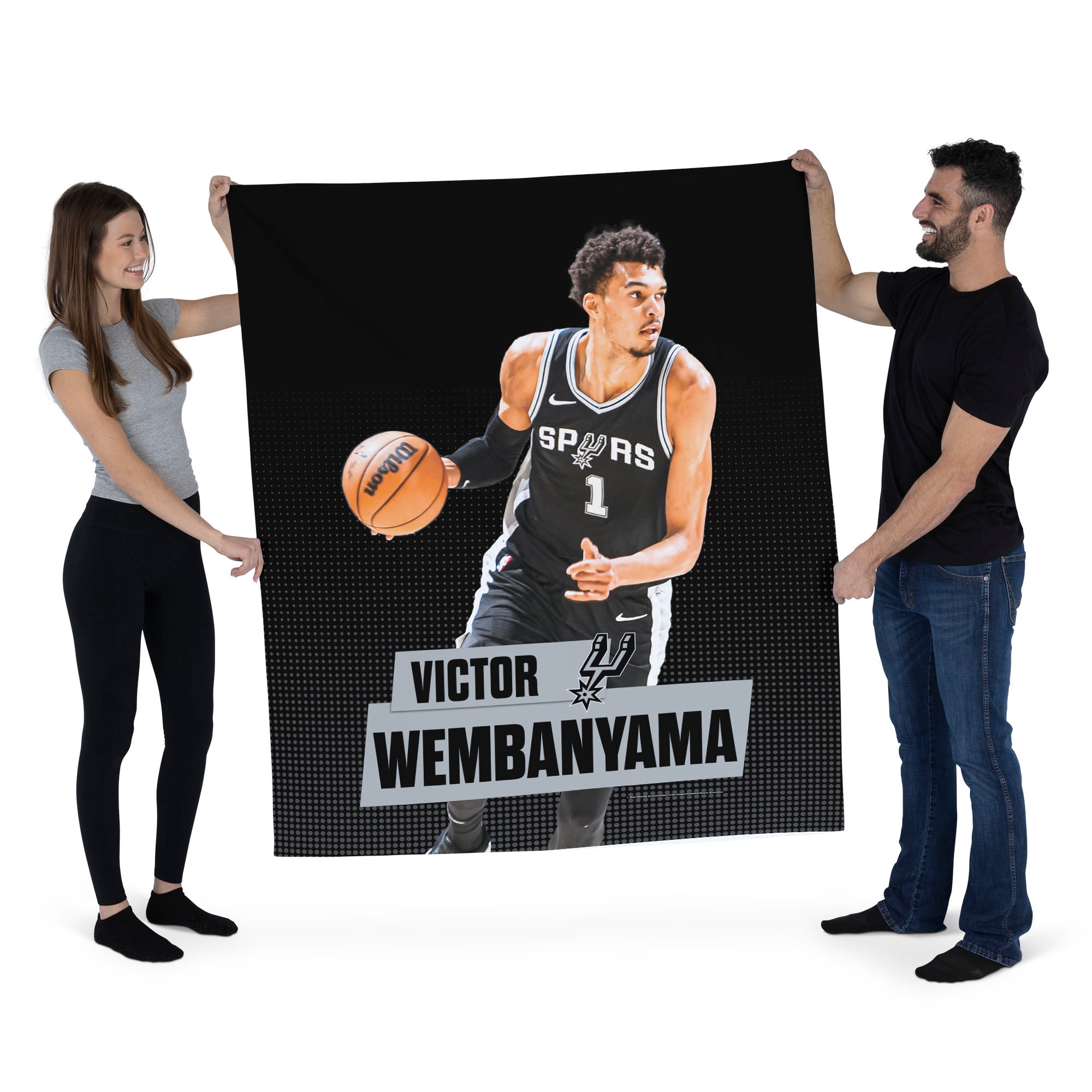 San Antonio Spurs Victor?Wembanyama NBA Wall Hanging 50X60 Inches