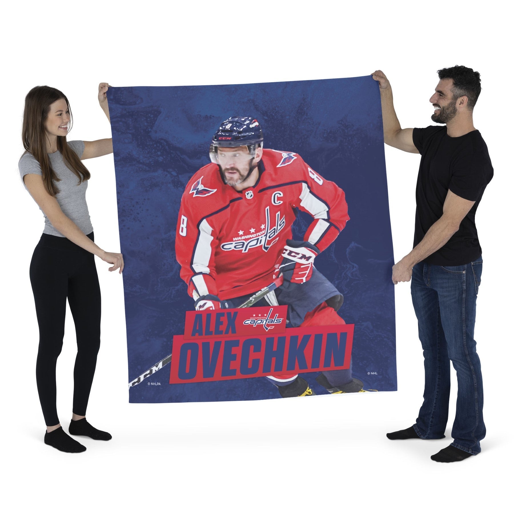 NHL Alex Ovechkin Washington Capitals Wall Hanging 50x60 Inches