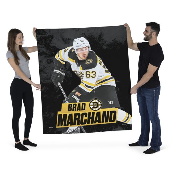 NHL Brad Marchand Bruins Wall Hanging 50x60 Inches
