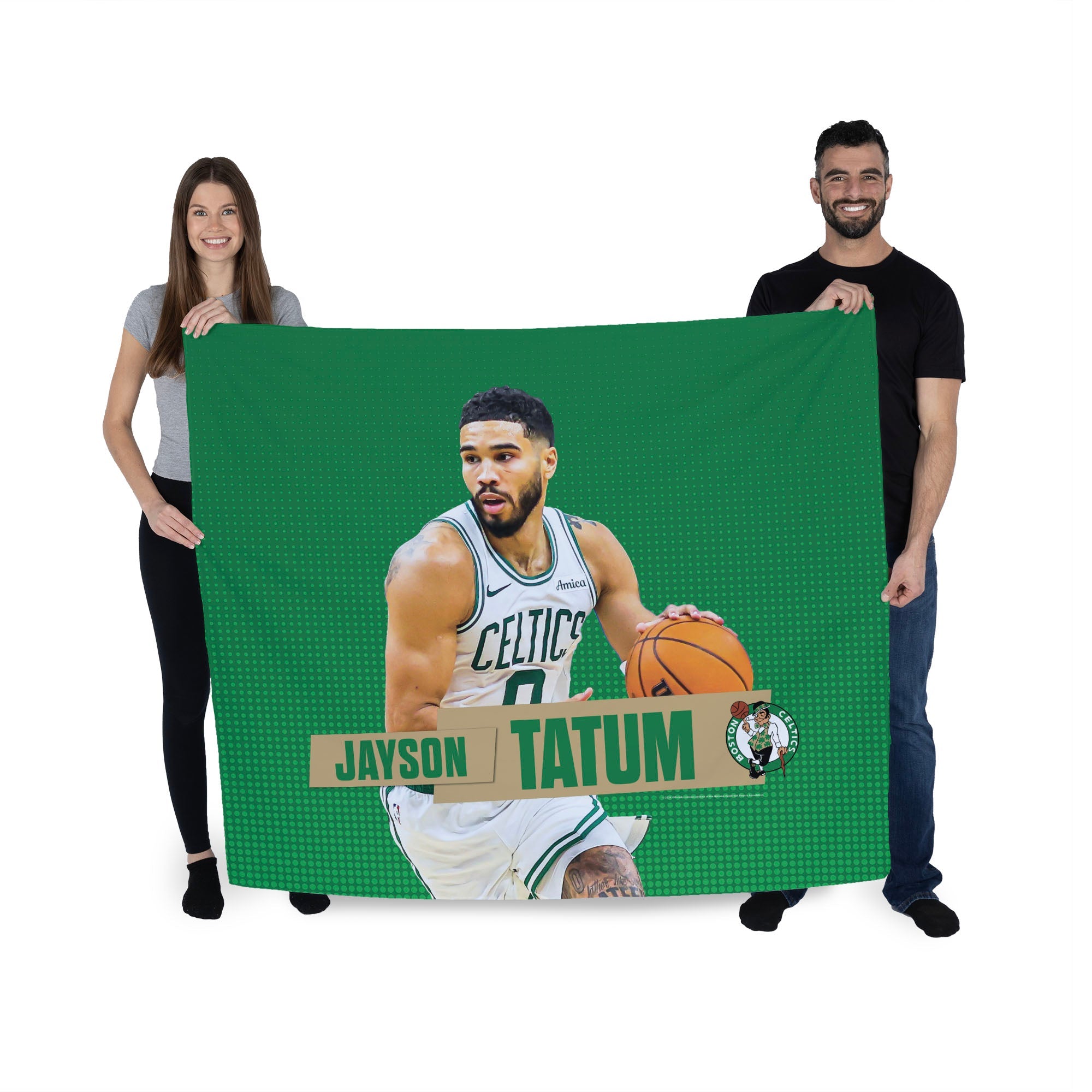 Boston Celtics Jayson Tatum NBA Wall Hanging 34X40 Inches