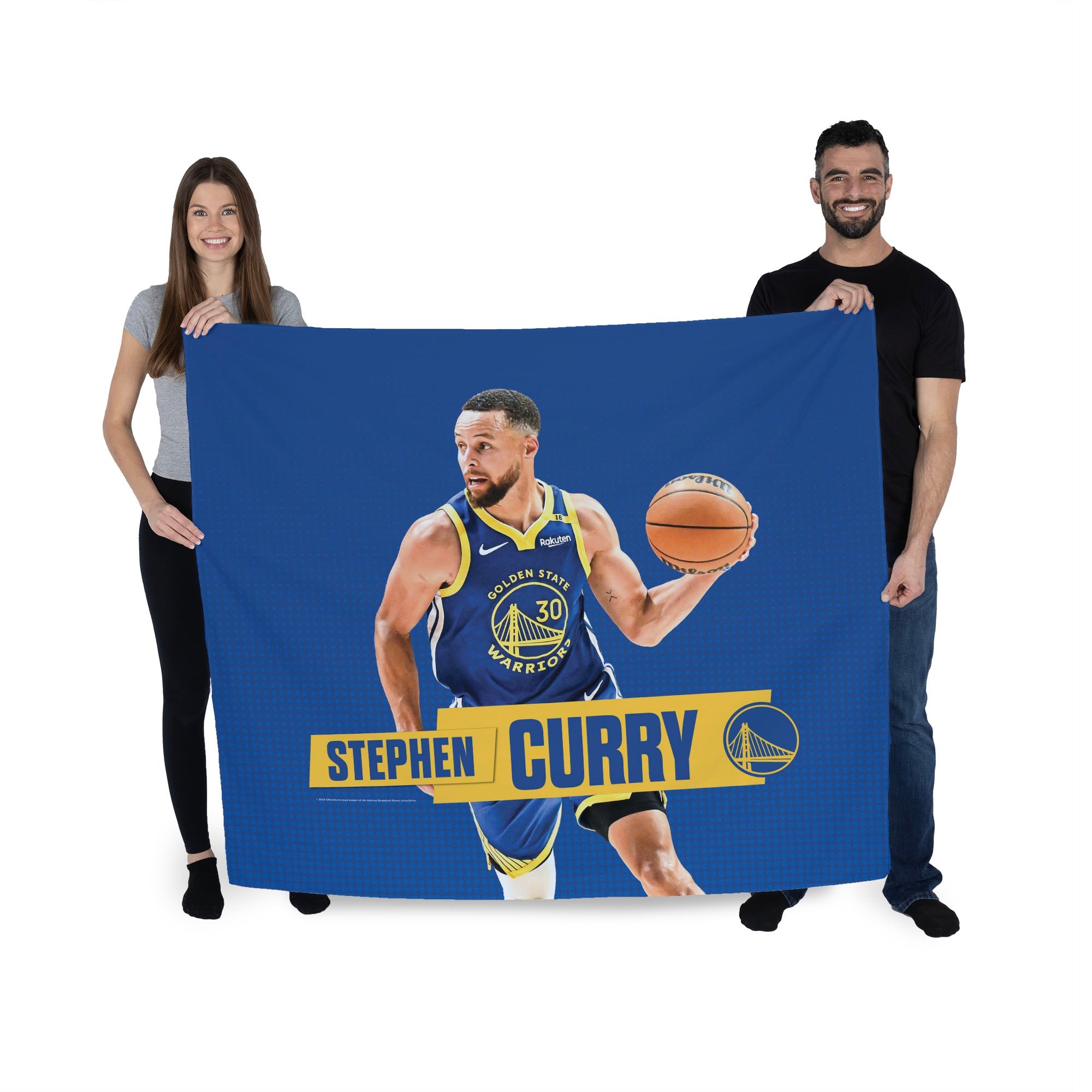 Golden State Warriors Stephen Curry NBA Wall Hanging 34X40 Inches