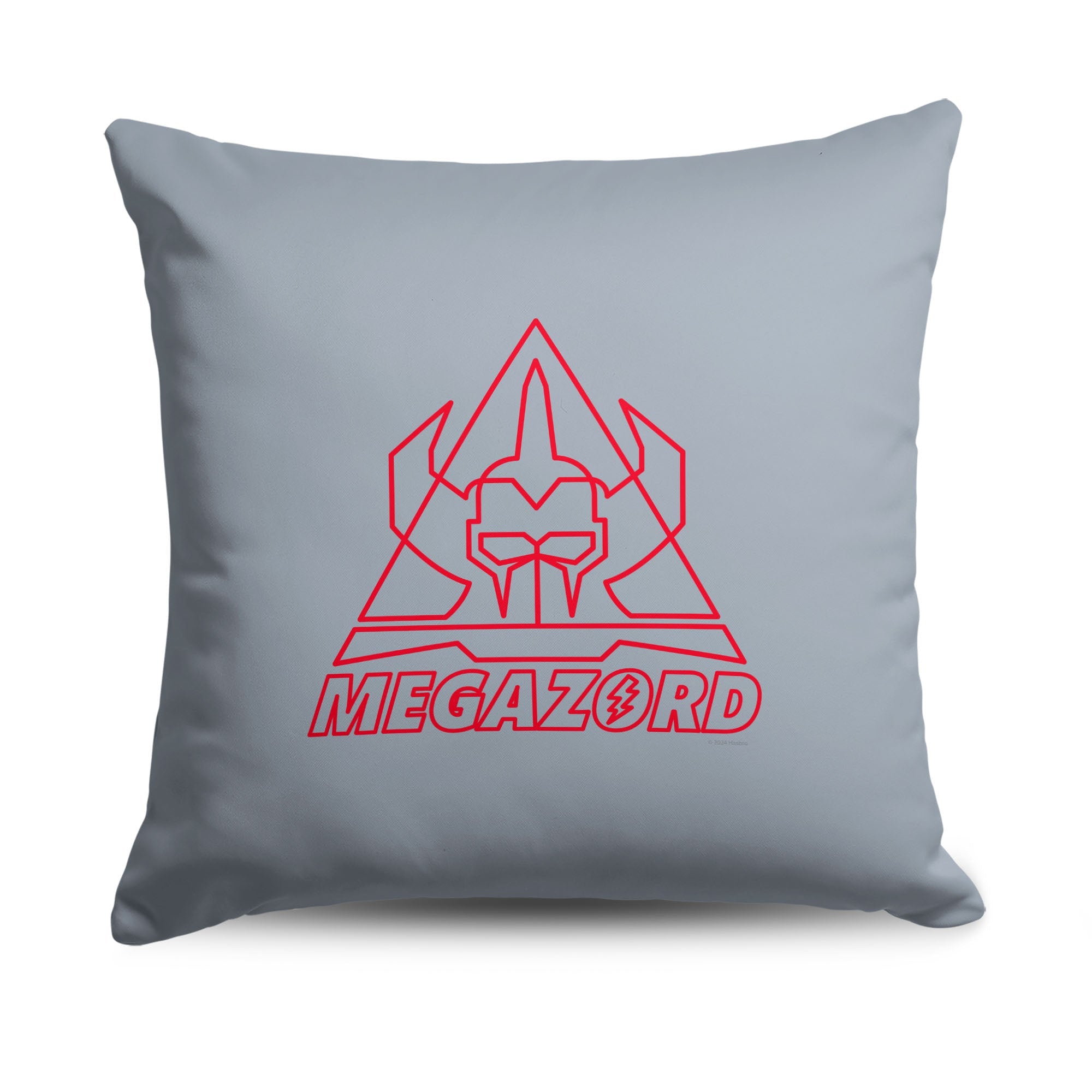Hasbro Power Rangers Megazord Line Art Throw Pillow 18X18 Inches