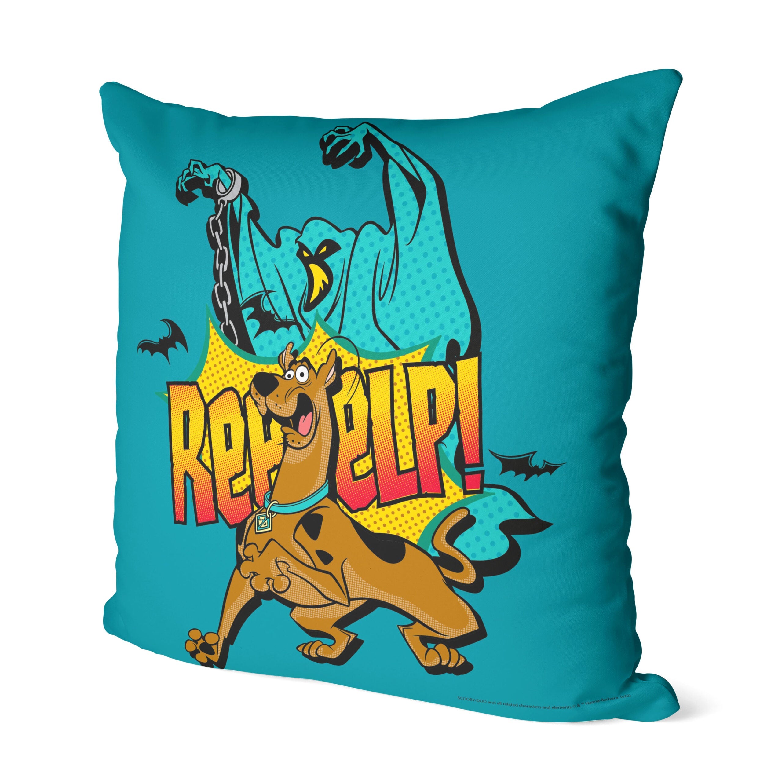 Warner Bros. Scooby-Doo Help! Throw Pillow 18x18 Inches