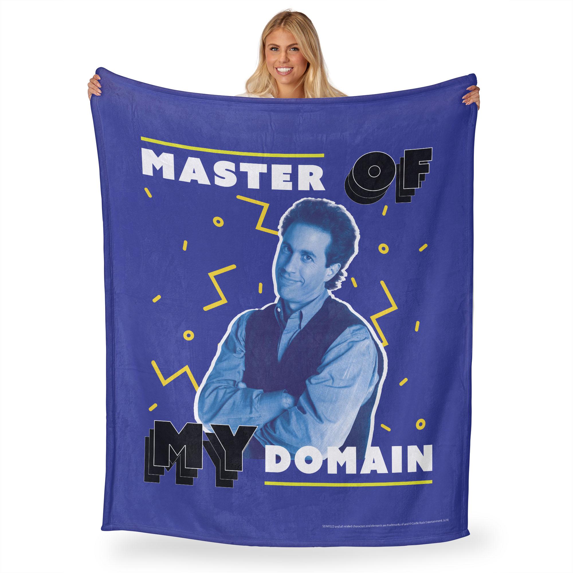 Warner Bros. Seinfeld My Domain Silk Touch Throw Blanket 50x60 Inches
