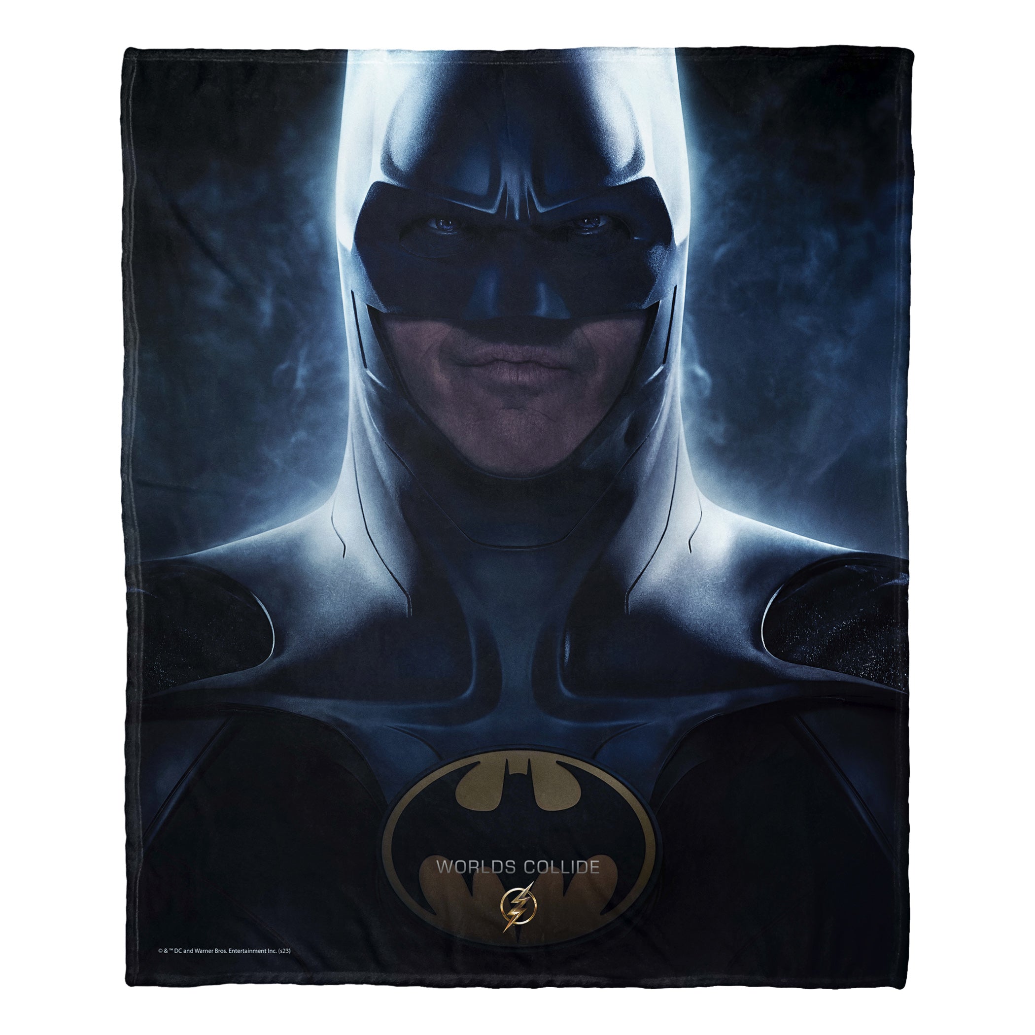 Warner Bros. The Flash Batman Silk Touch Throw Blanket 50x60 Inches