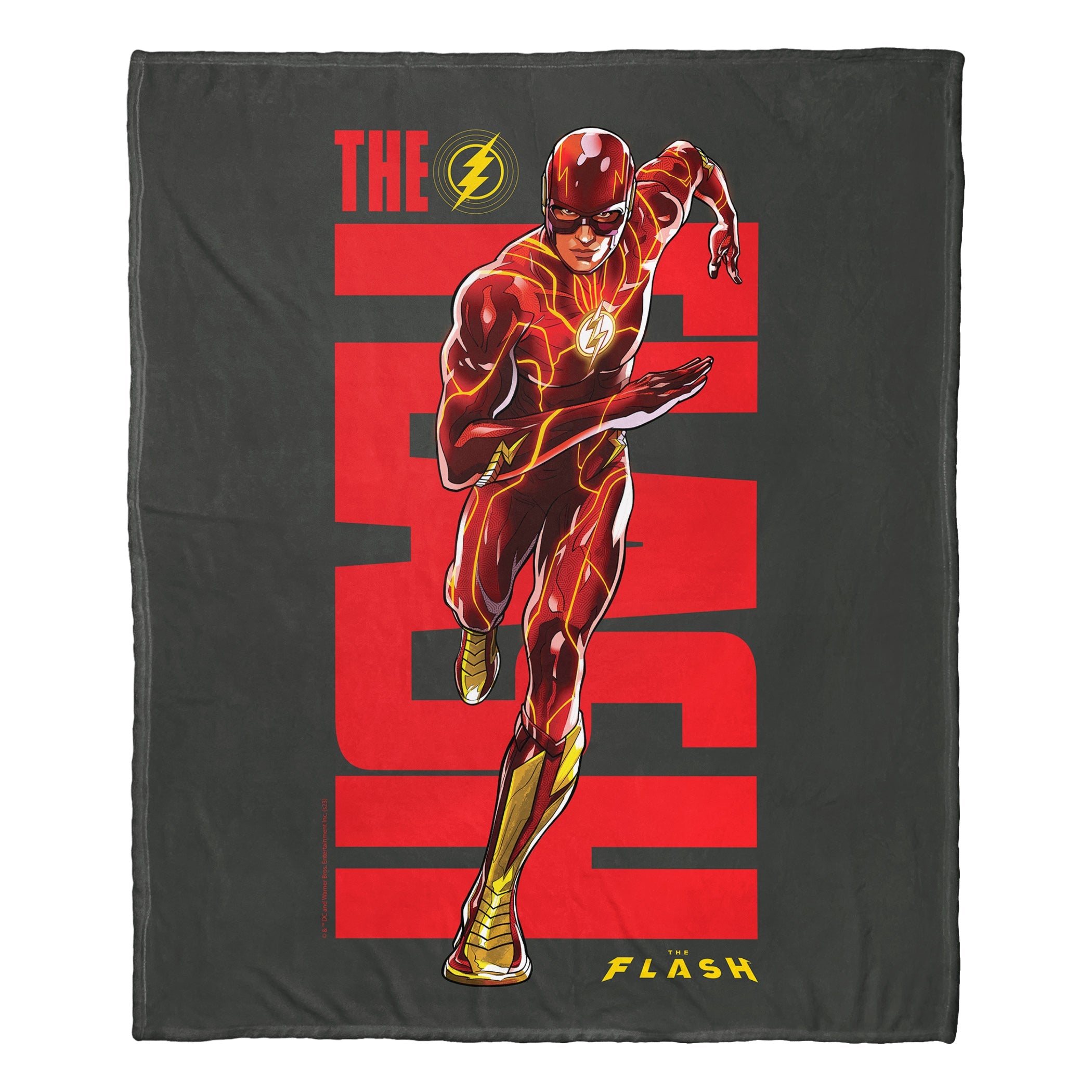 Warner Bros. The Flash Gotta Go Fast Silk Touch Throw Blanket 50x60 Inches