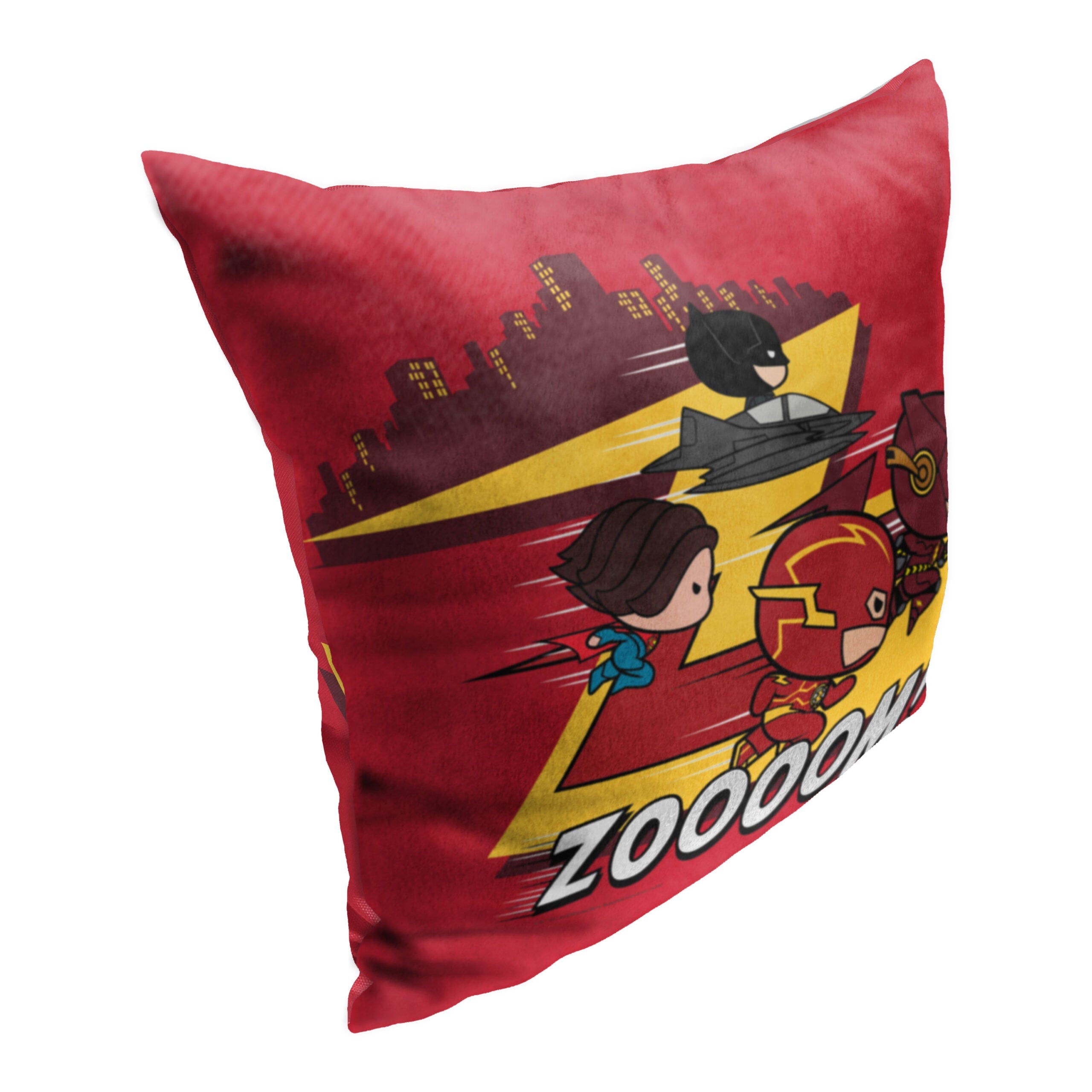 Warner Bros. The Flash Zoom Throw Pillow 18x18 Inches
