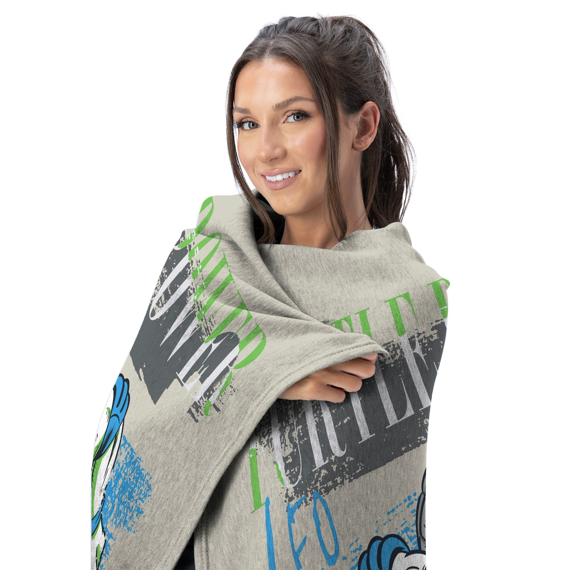 Nickelodeon Teenage Mutant Ninja Turtles TMNT Comic Silk Touch Throw Blanket 40X50 Inches