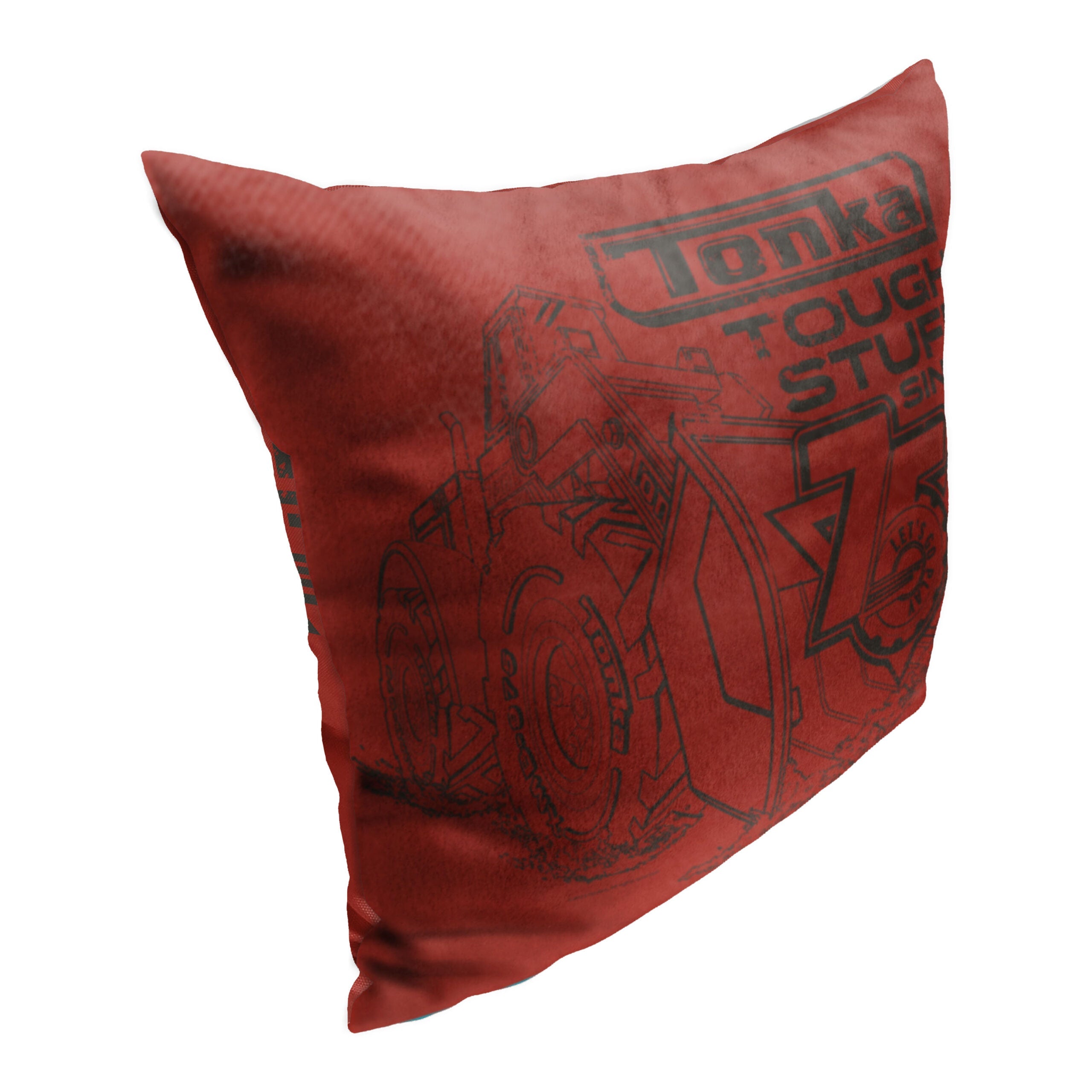 Hasbro Tonka Tough Stuff Throw Pillow 18x18 Inches