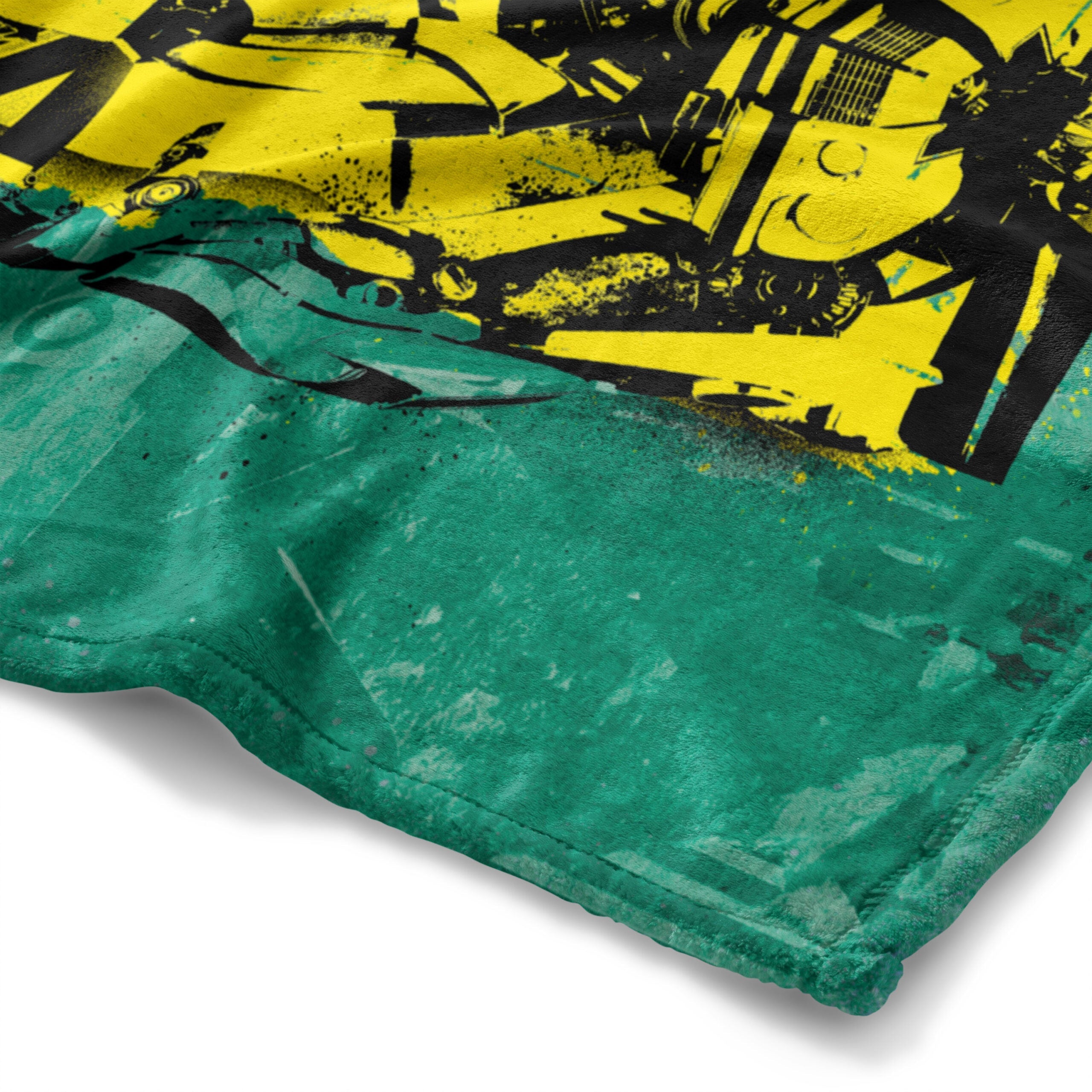 Hasbro Transformers: Rise Of The Beasts Graffiti Bumblebee Silk Touch Throw Blanket 50x60 Inches