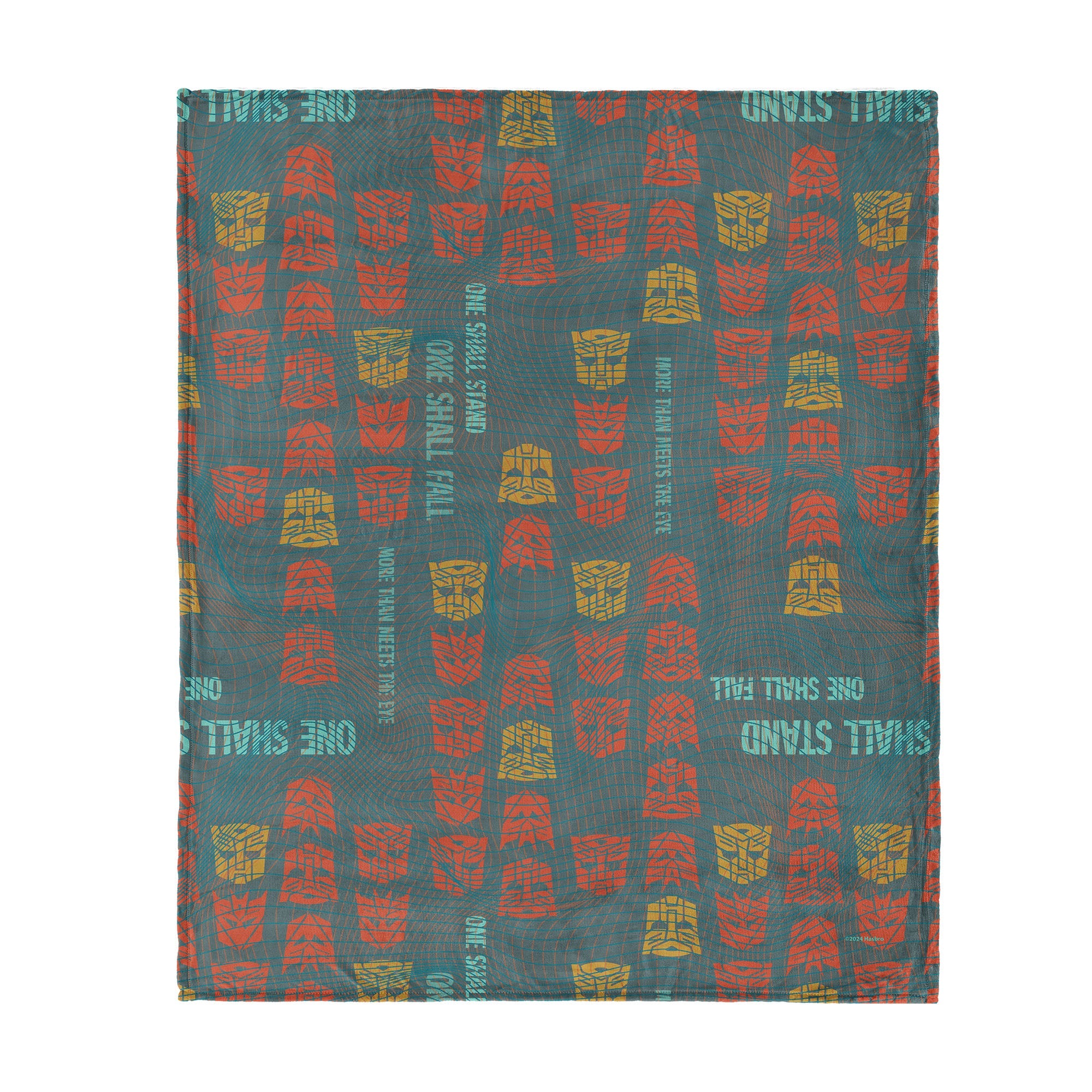 Hasbro Transformers One Shall Stand, One Shall Fall Silk Touch Throw Blanket 50X60 Inches