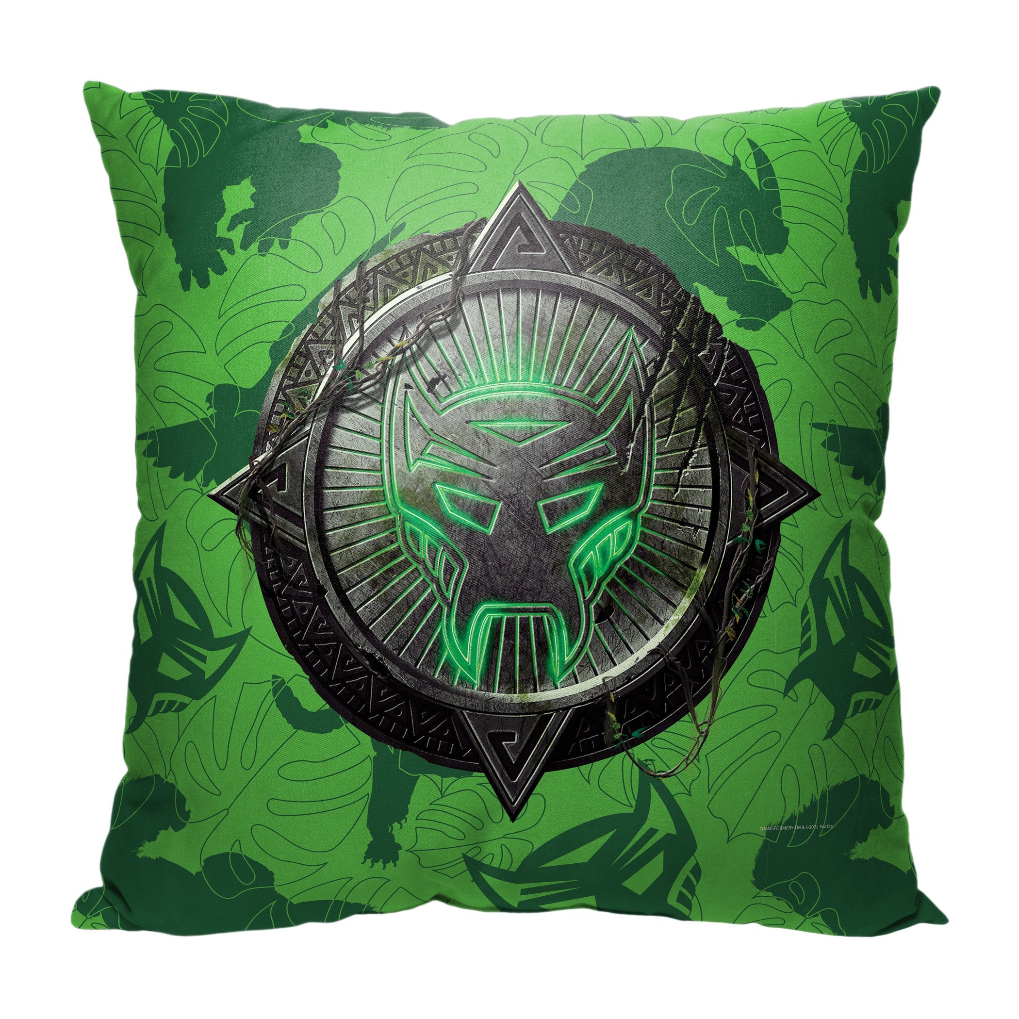 Hasbro Transformers: Rise Of The Beasts Maximal Shield Throw Pillow 18x18 Inches