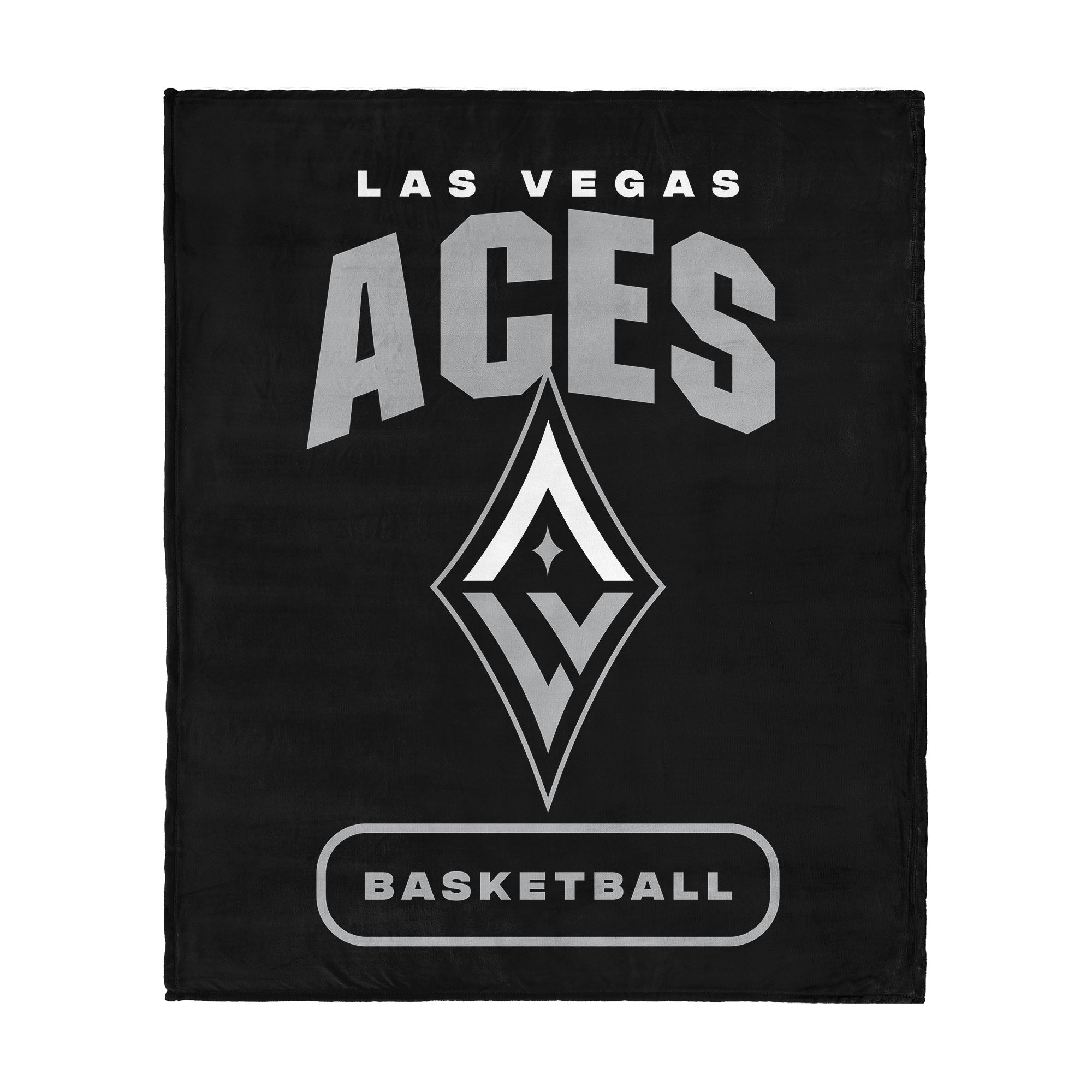 Las Vegas Aces WNBA High Block Silk Touch Throw Blanket 50 x 60 inches
