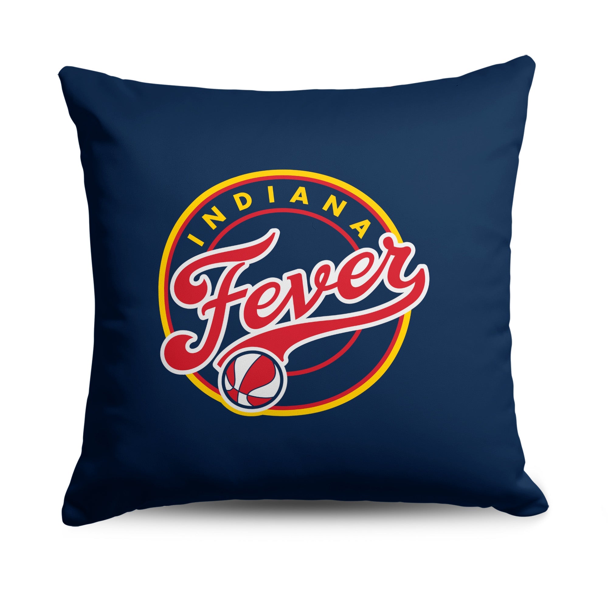Indiana Fever WNBA Double Down Throw Pillow 18 x 18 inches
