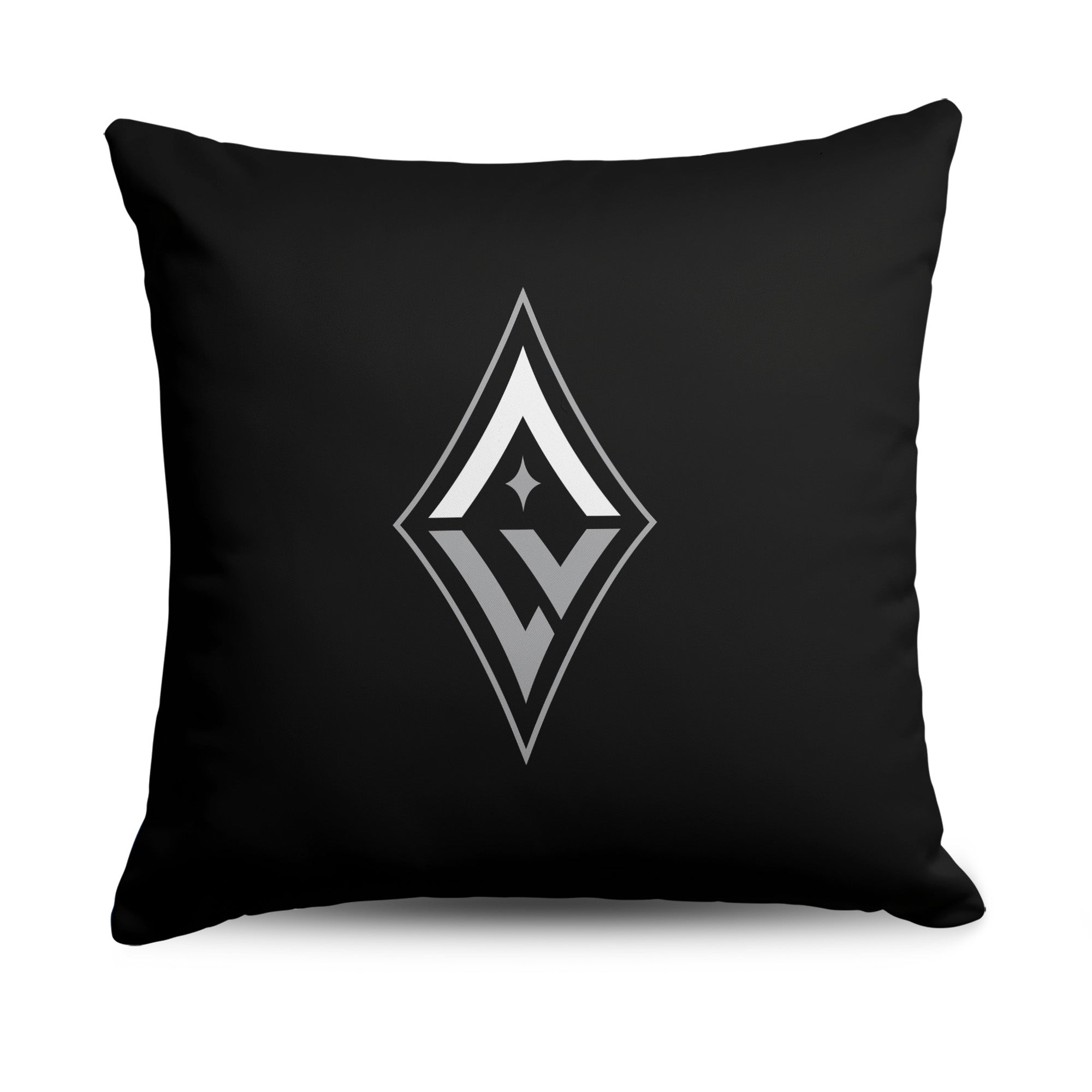 Las Vegas Aces WNBA Double Down Throw Pillow 18 x 18 inches