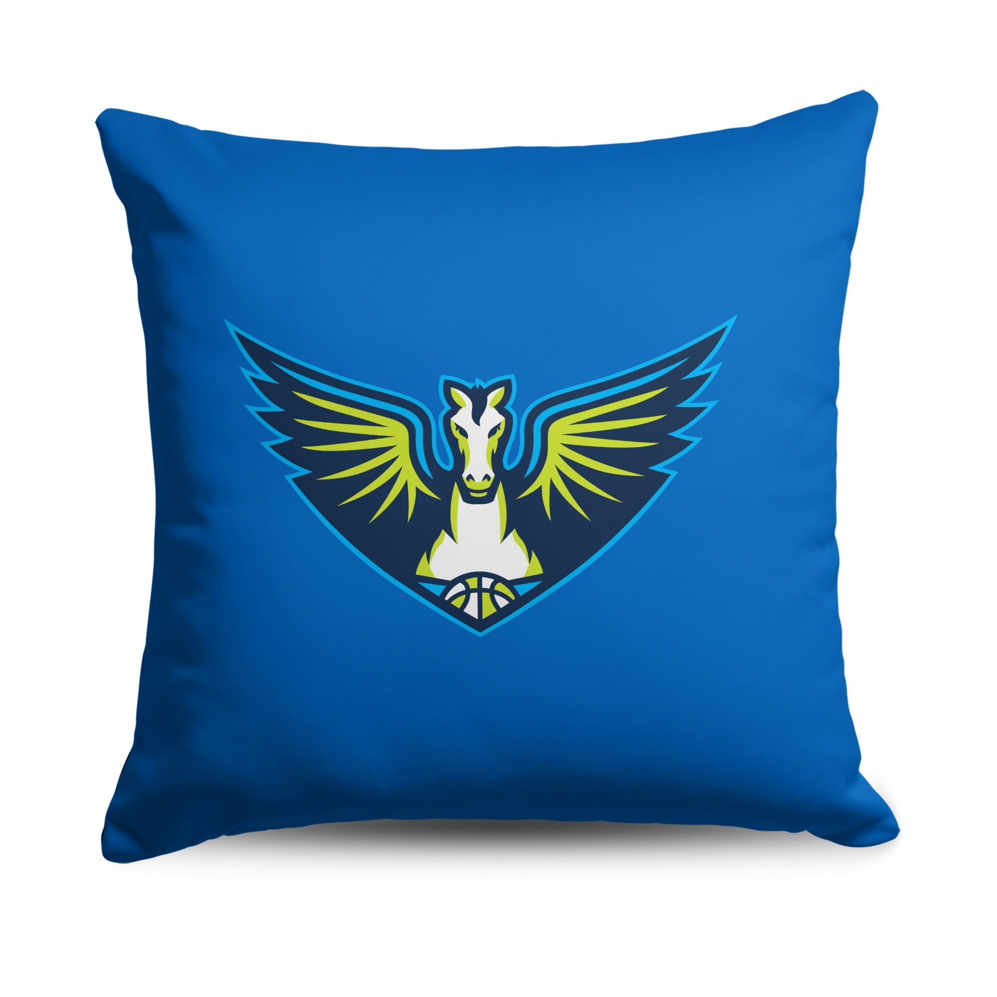 Dallas Wings WNBA Double Down Throw Pillow 18 x 18 inches