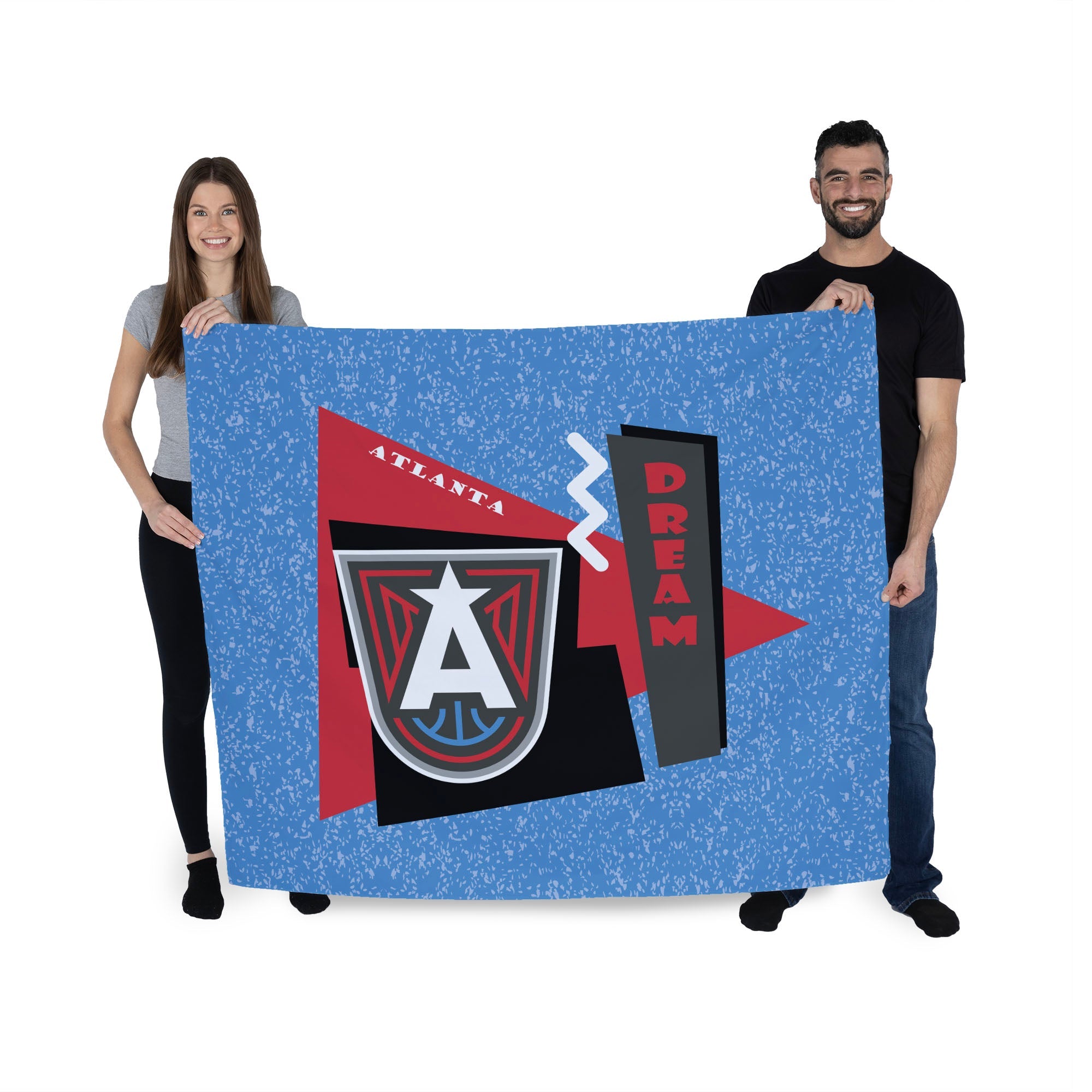 Atlanta Dream WNBA Funky Fresh Printed Wall Hanging 34 x 40 inches