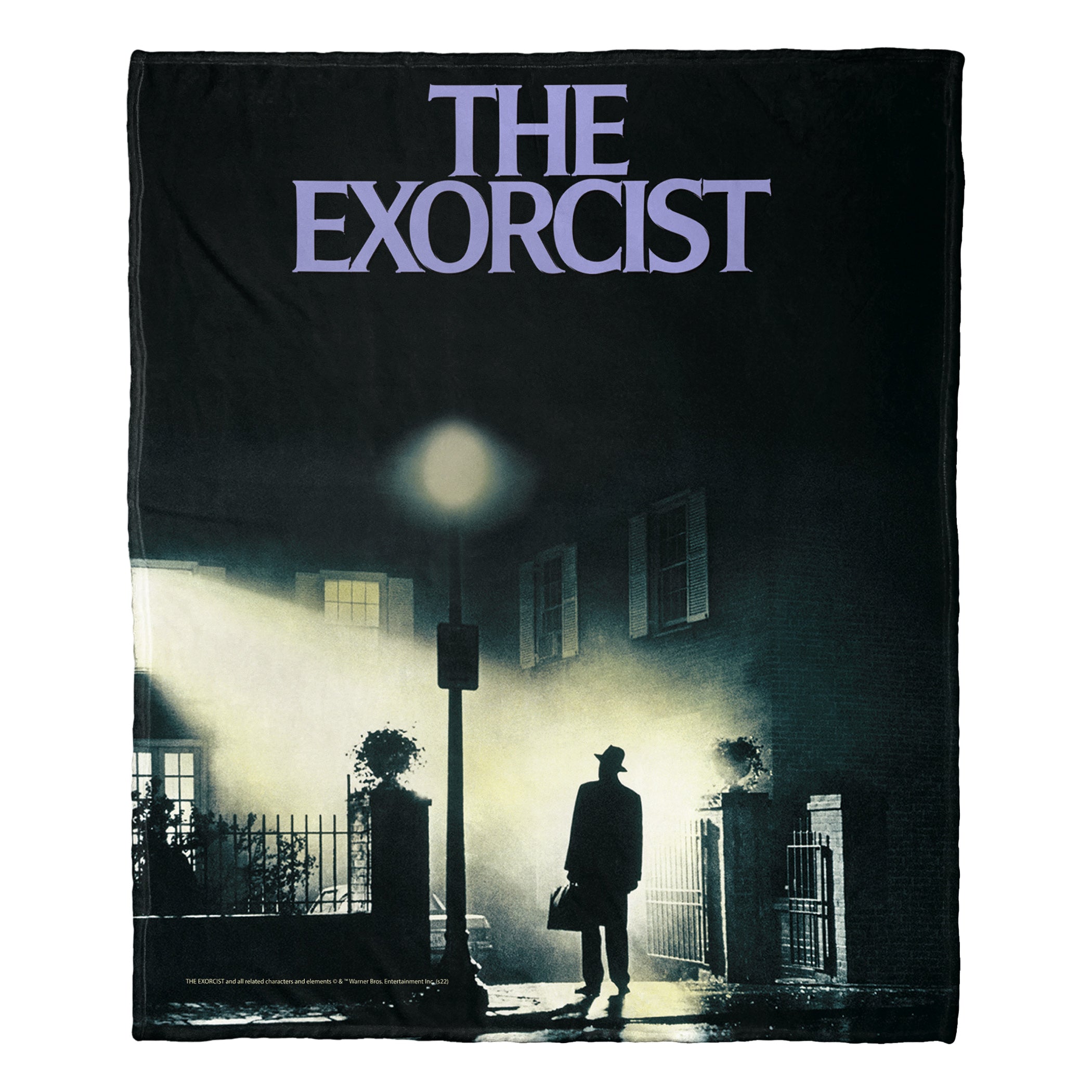 Warner Bros. The Exorcist Poster Silk Touch Throw Blanket 50x60 Inches